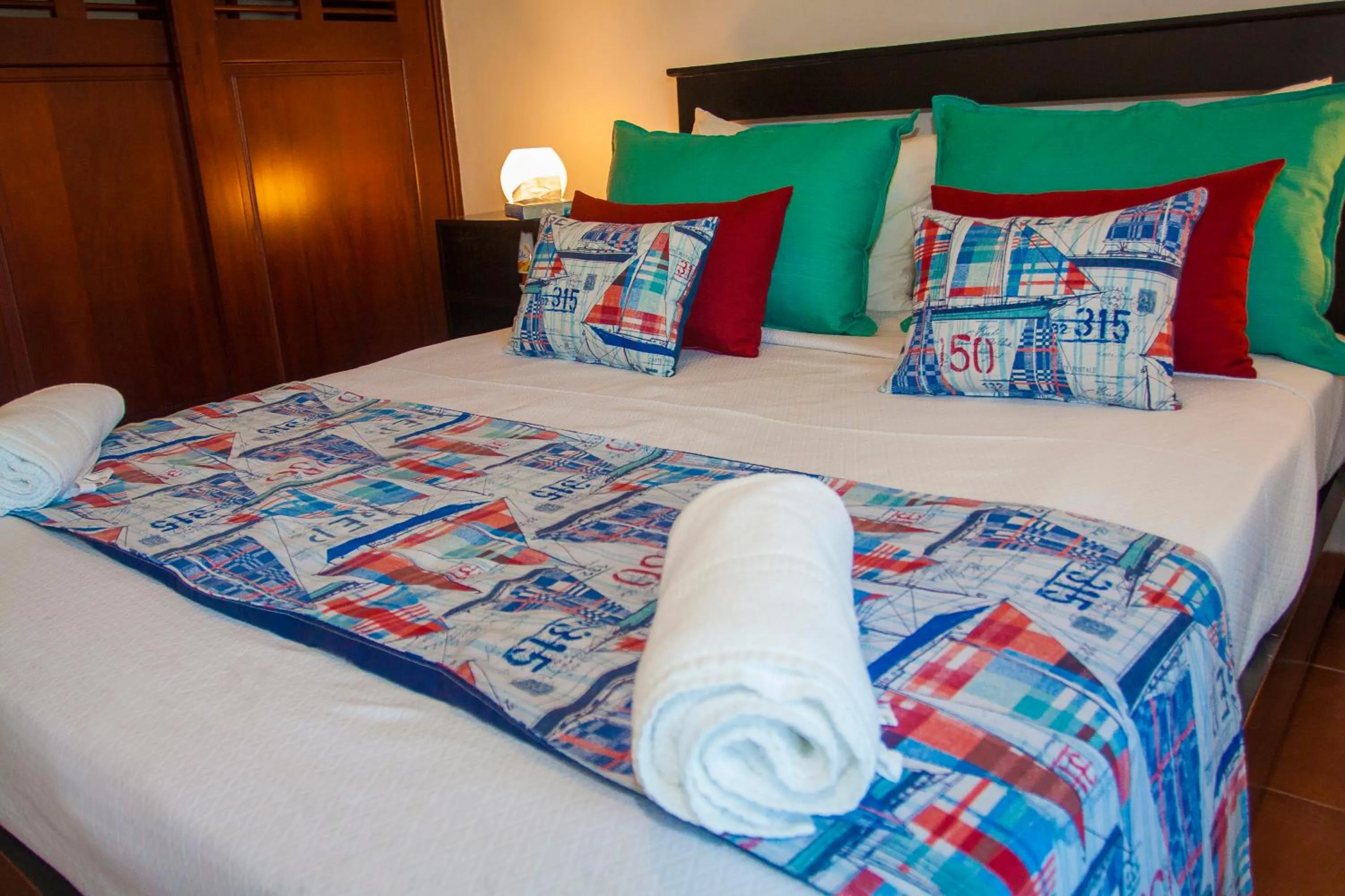 Bed in Cocotal Bavaro Apartments