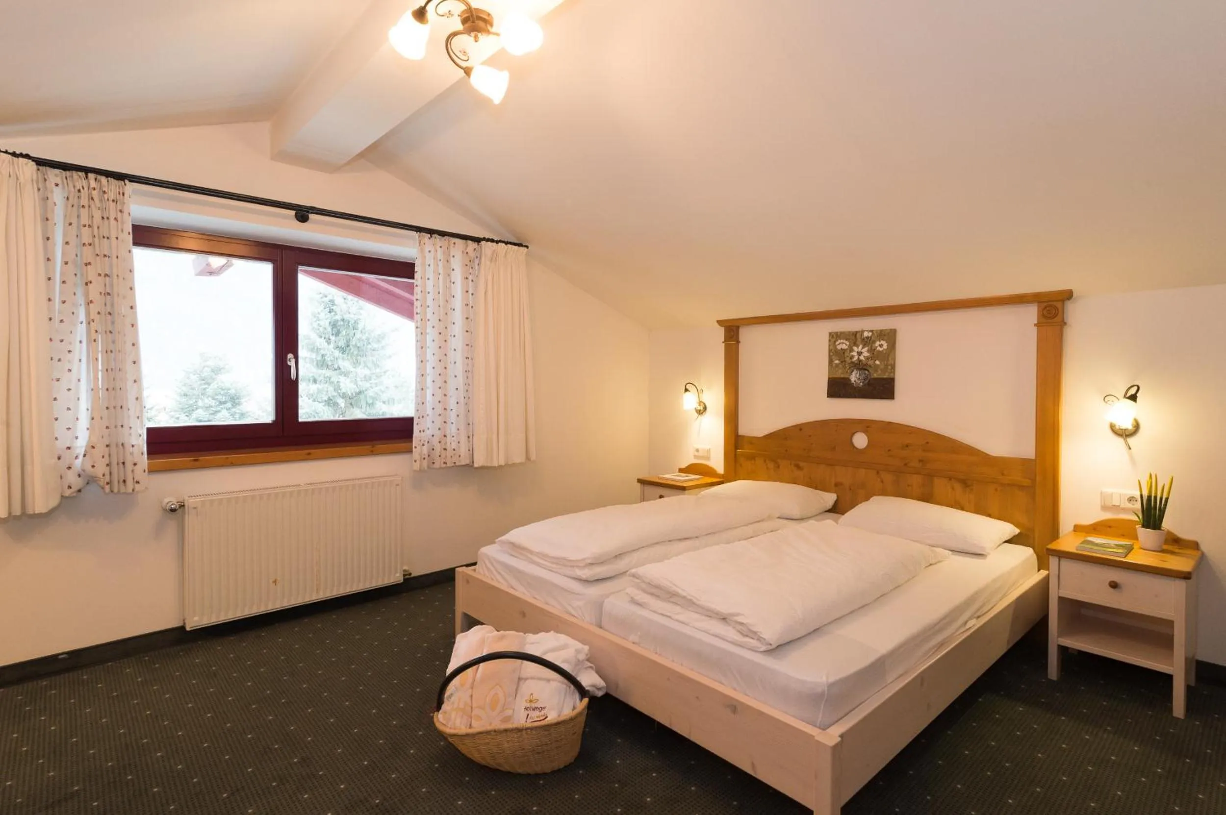 Bed in Hotel Hellweger