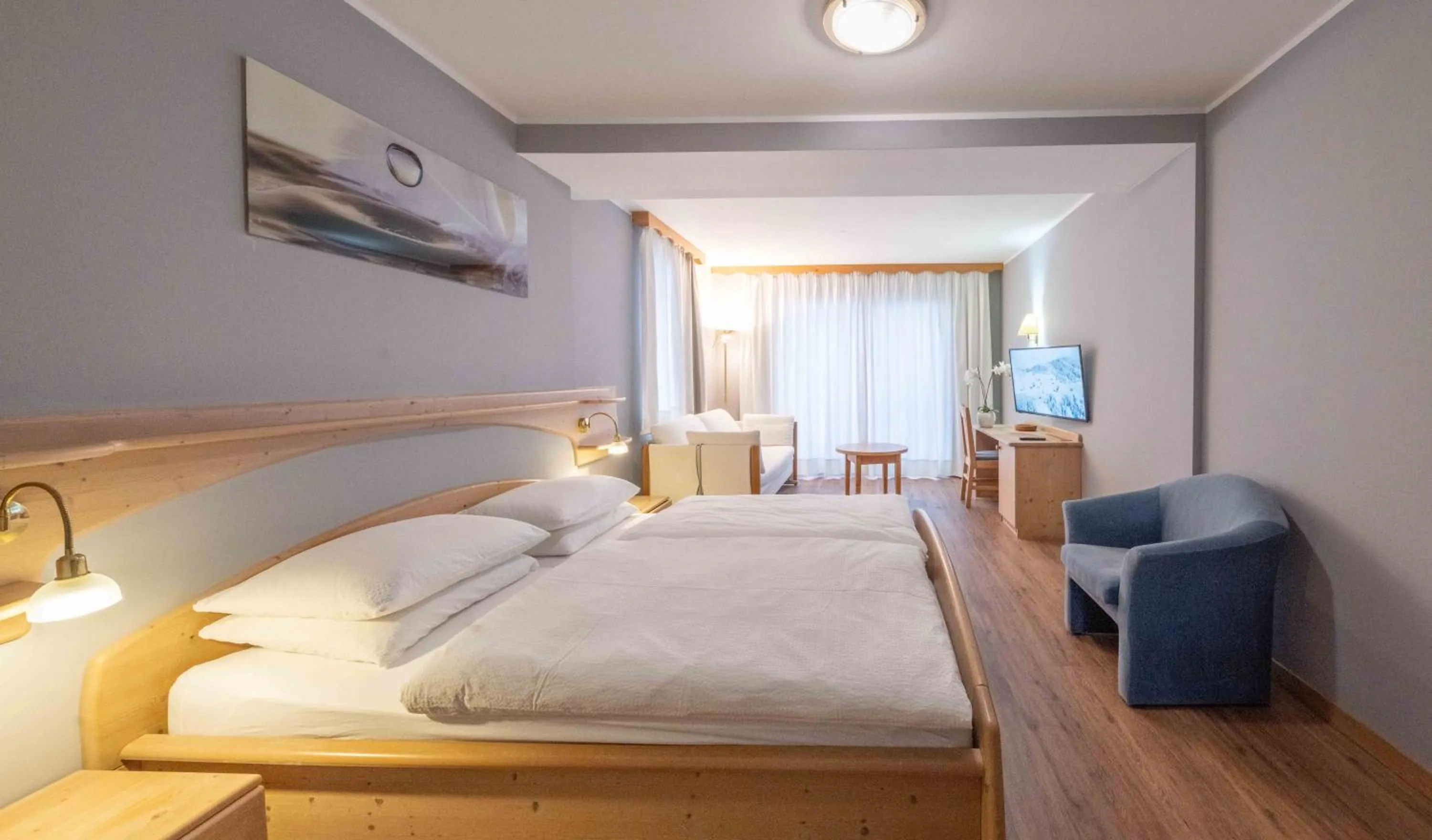 Bed in Hotel Hellweger