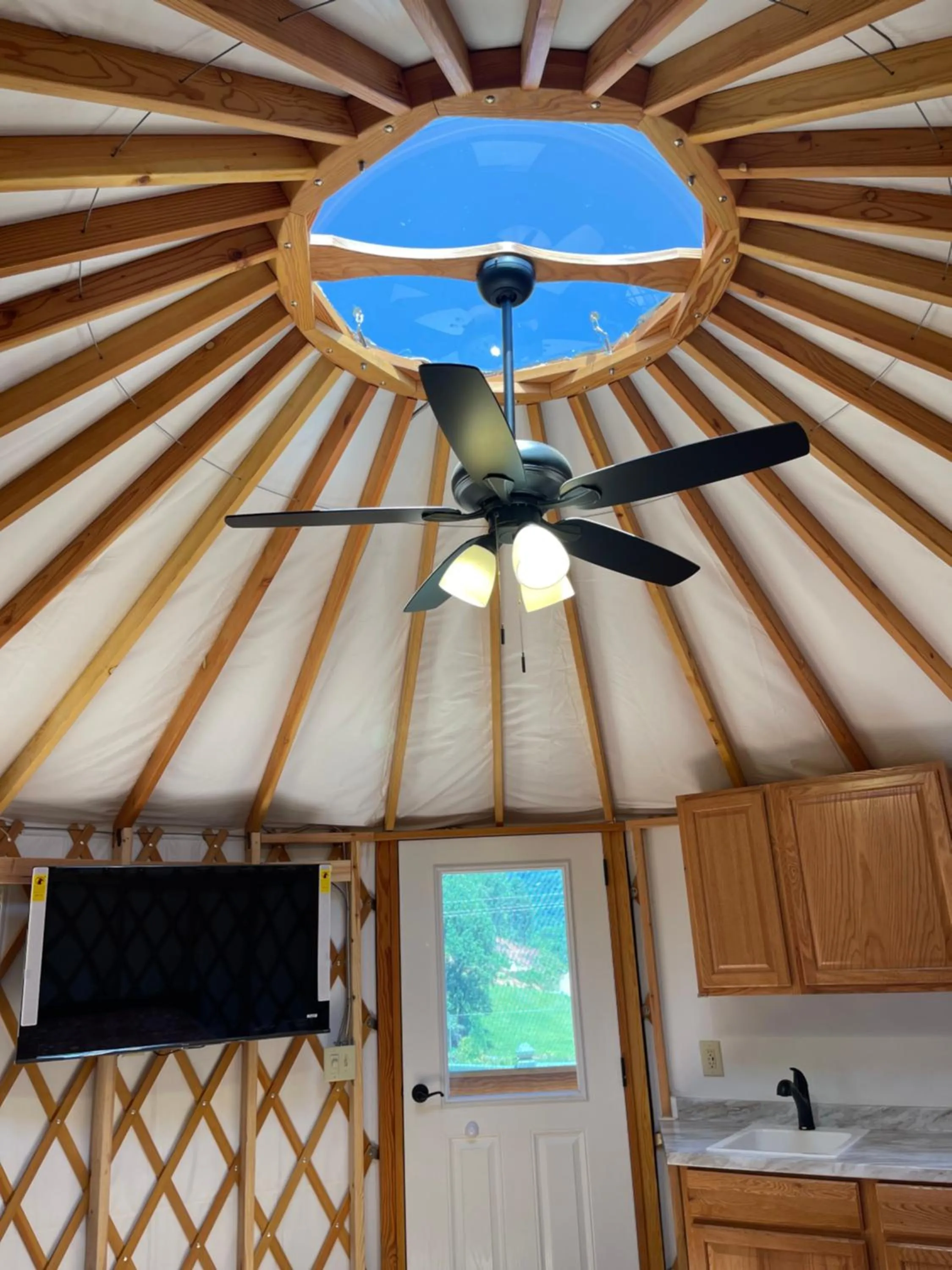 View (from property/room) in Mountain Aire Cottages, Inn, & Glamping