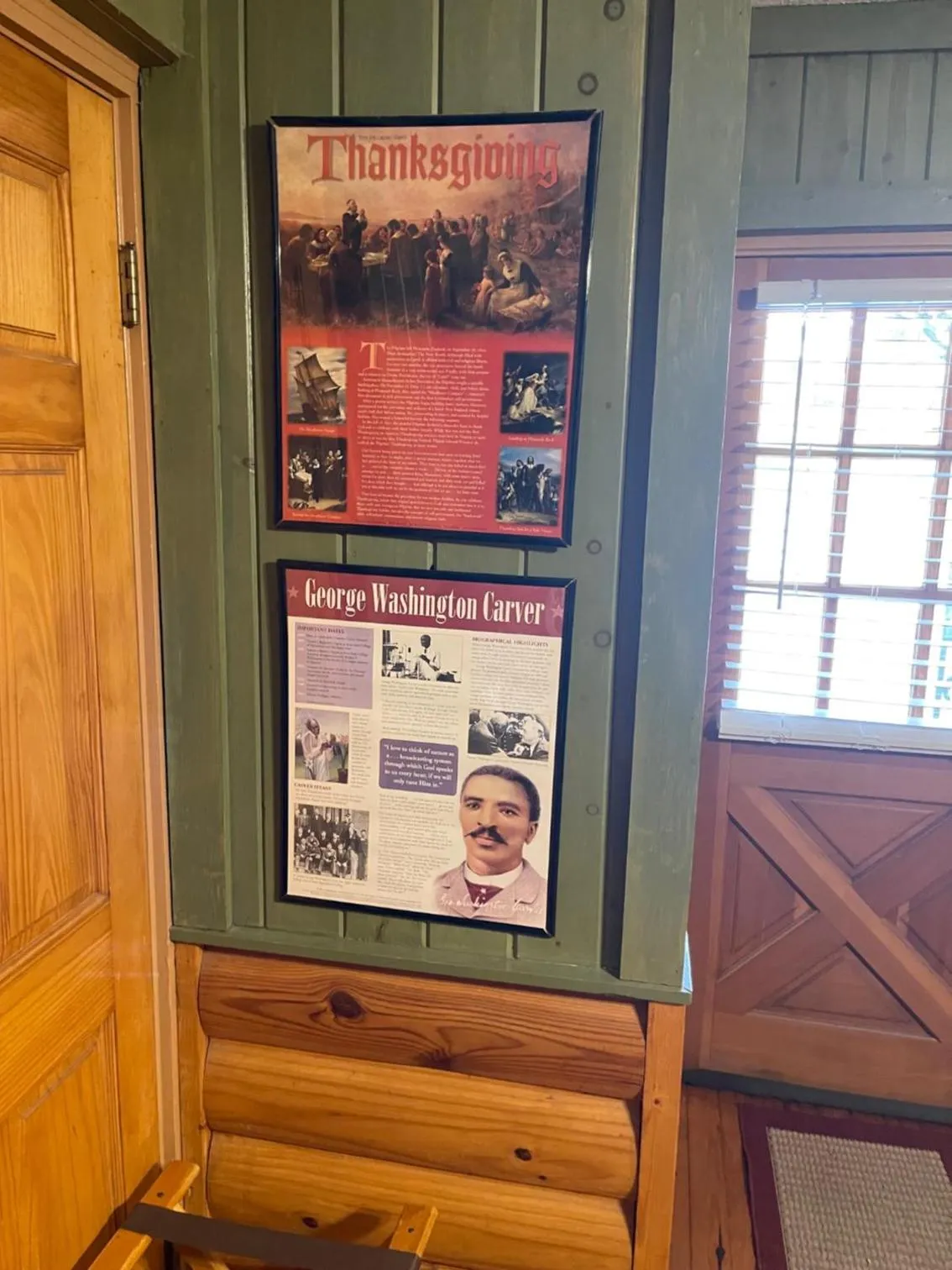 Decorative detail in Mountain Aire Cottages, Inn, & Glamping