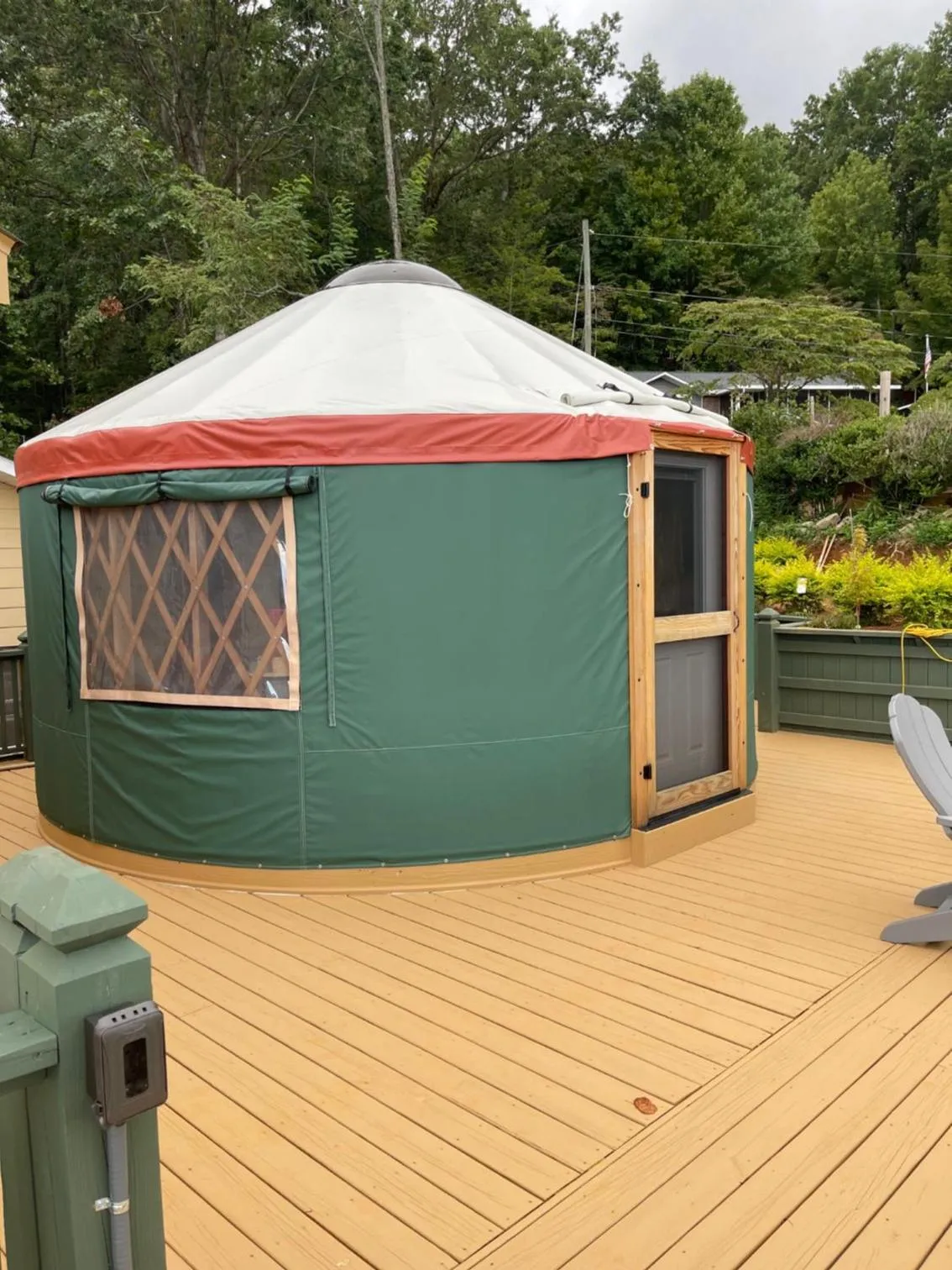 Property building in Mountain Aire Cottages, Inn, & Glamping