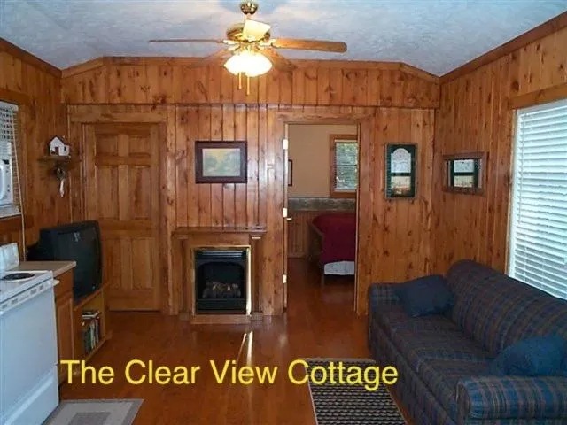 TV and multimedia in Mountain Aire Cottages, Inn, & Glamping
