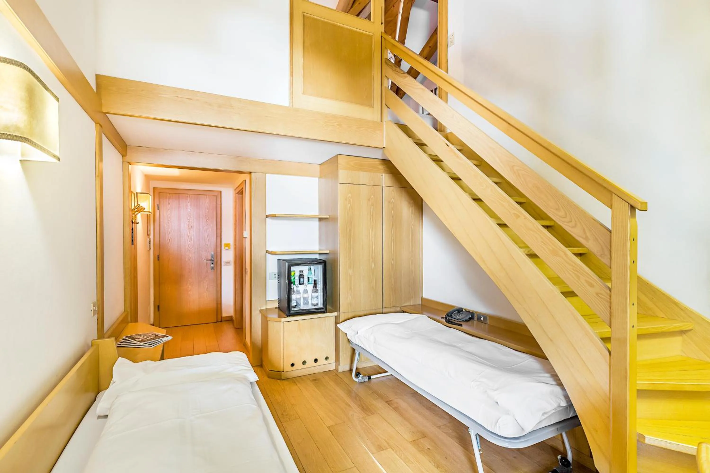 Bed in Hotel Cristiania