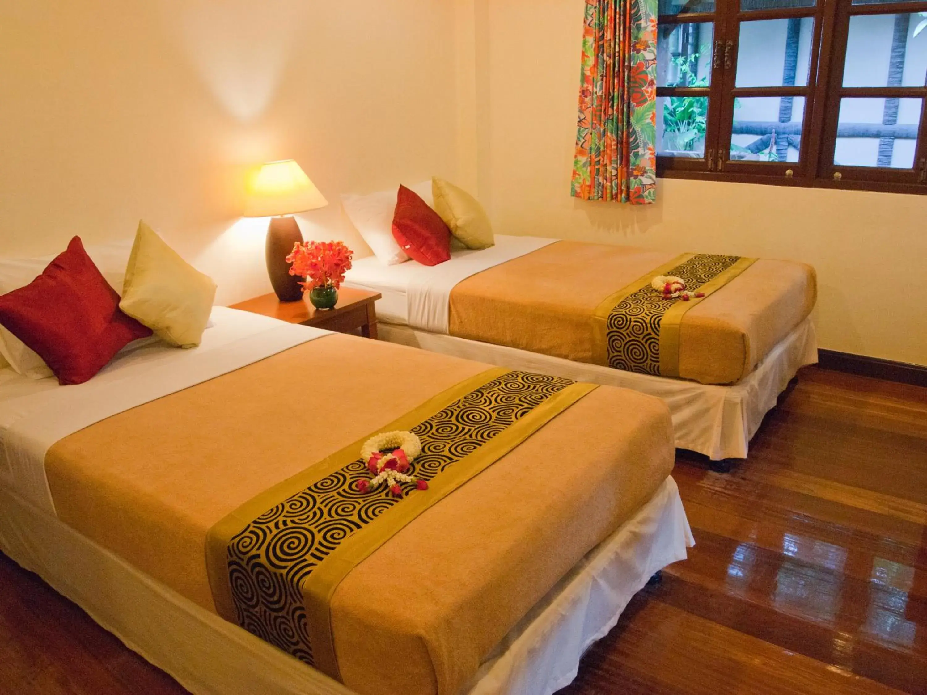 Bed in Baan Klang Aow Beach Resort Bed in Baan Klang Aow Beach Resort