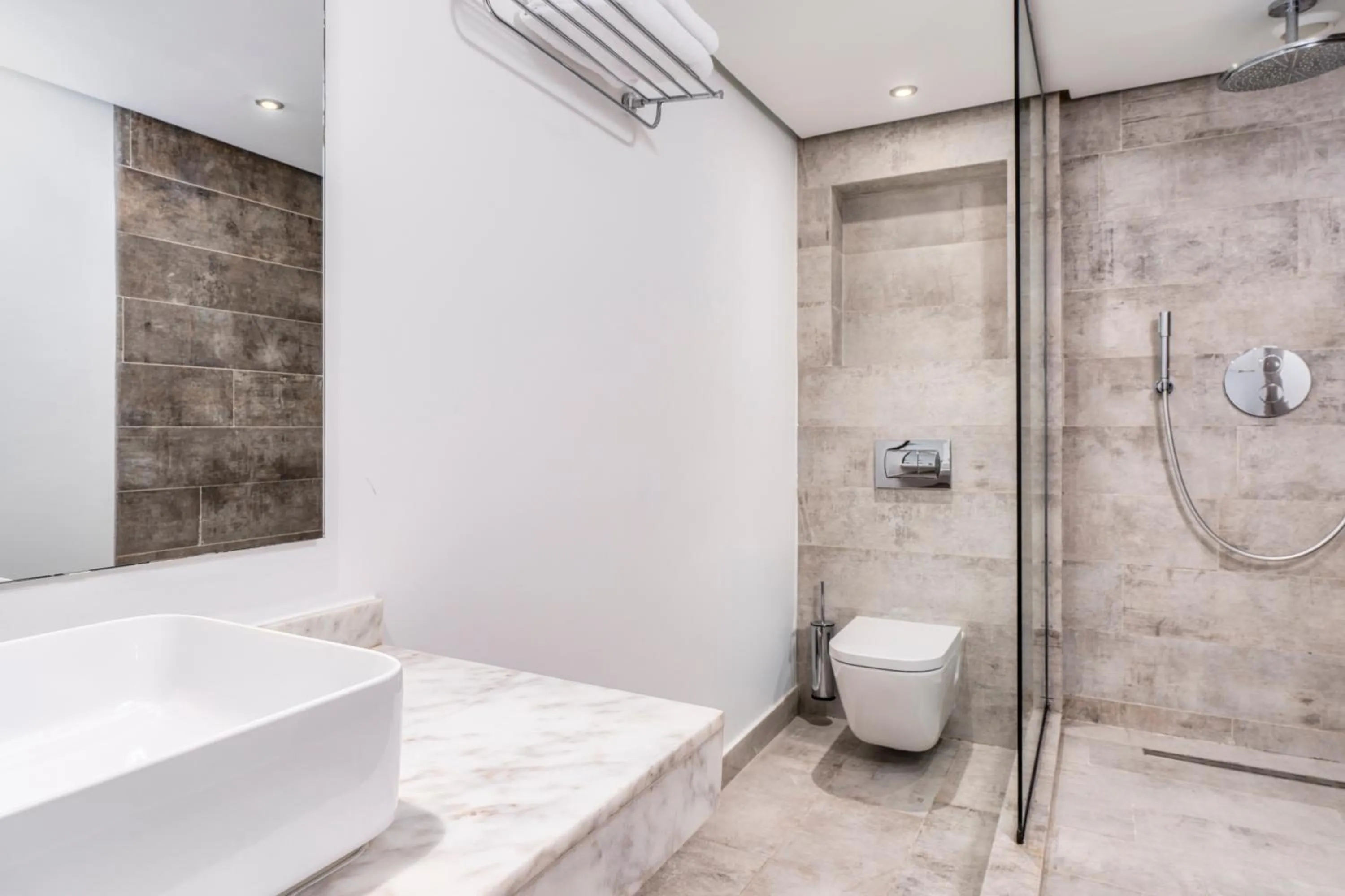 Bathroom in Marina Bay City Center