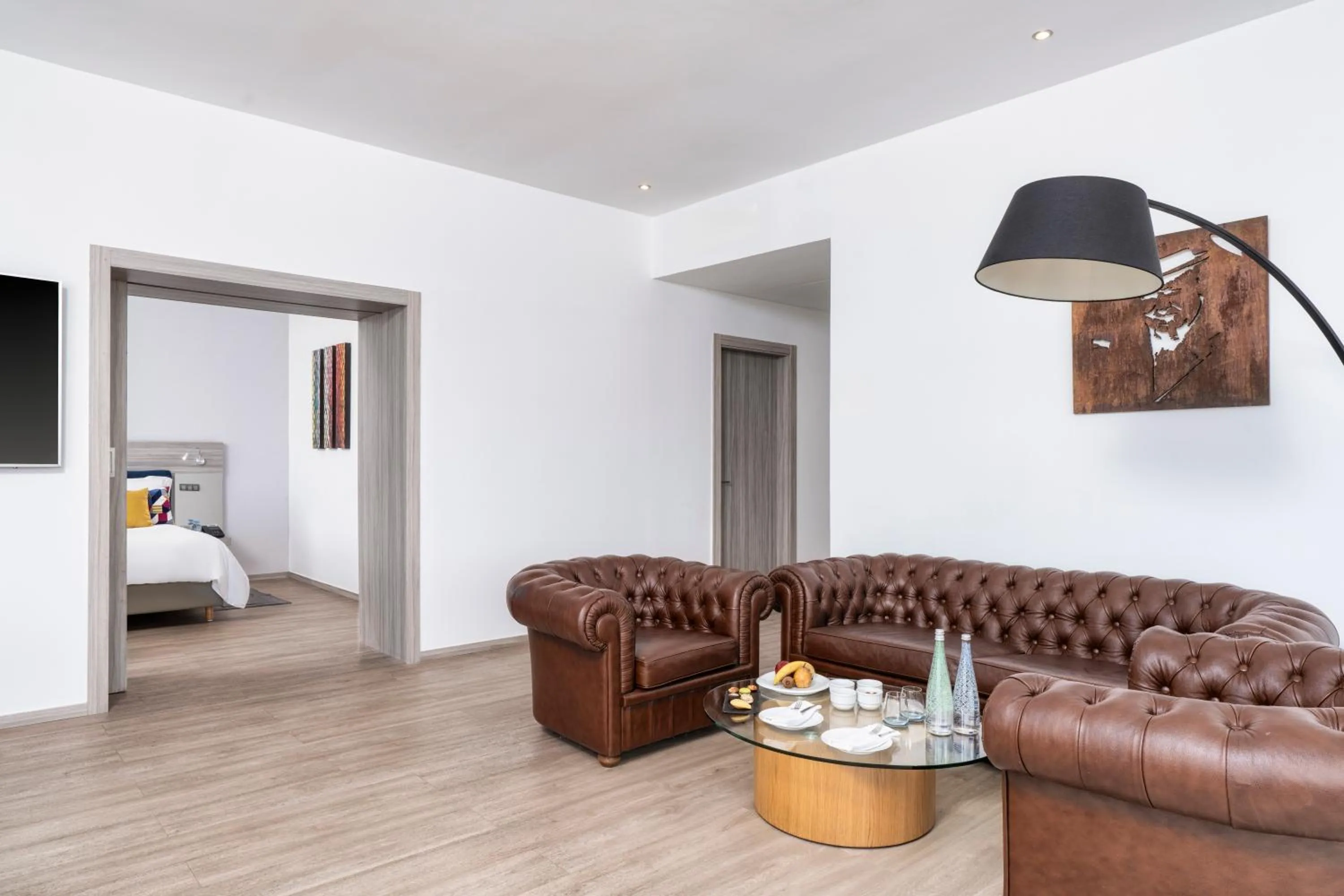 Living room, Bed in Marina Bay City Center