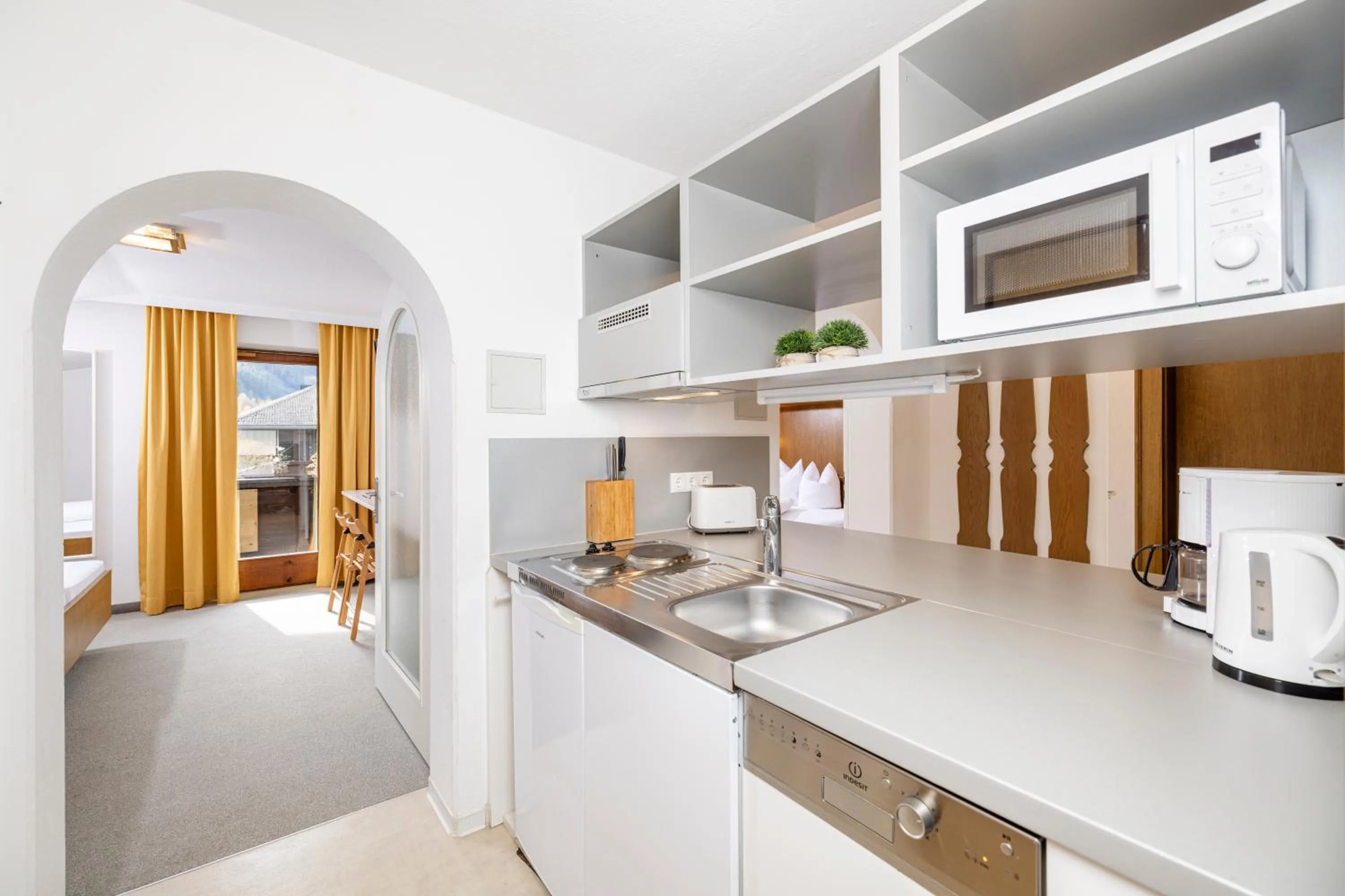 kitchen in Apart-Garni Alpevita