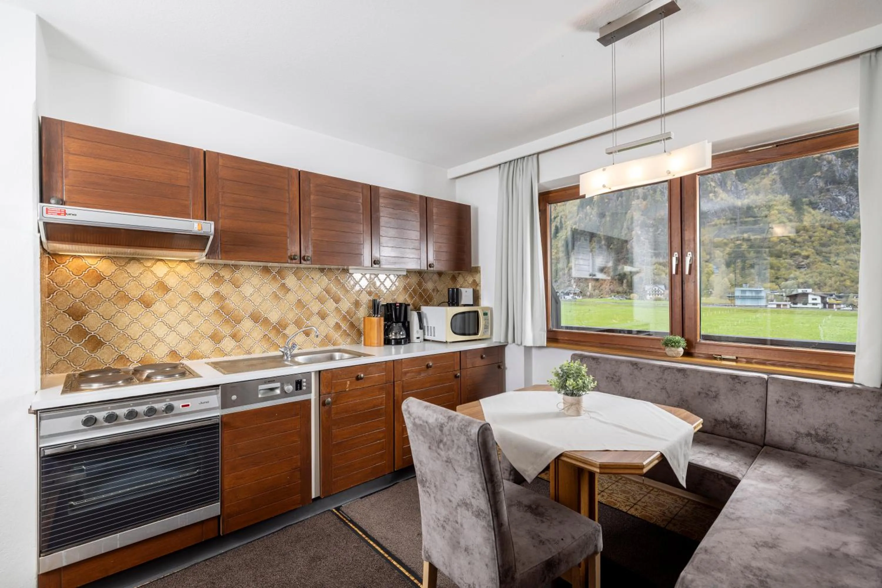 kitchen in Apart-Garni Alpevita