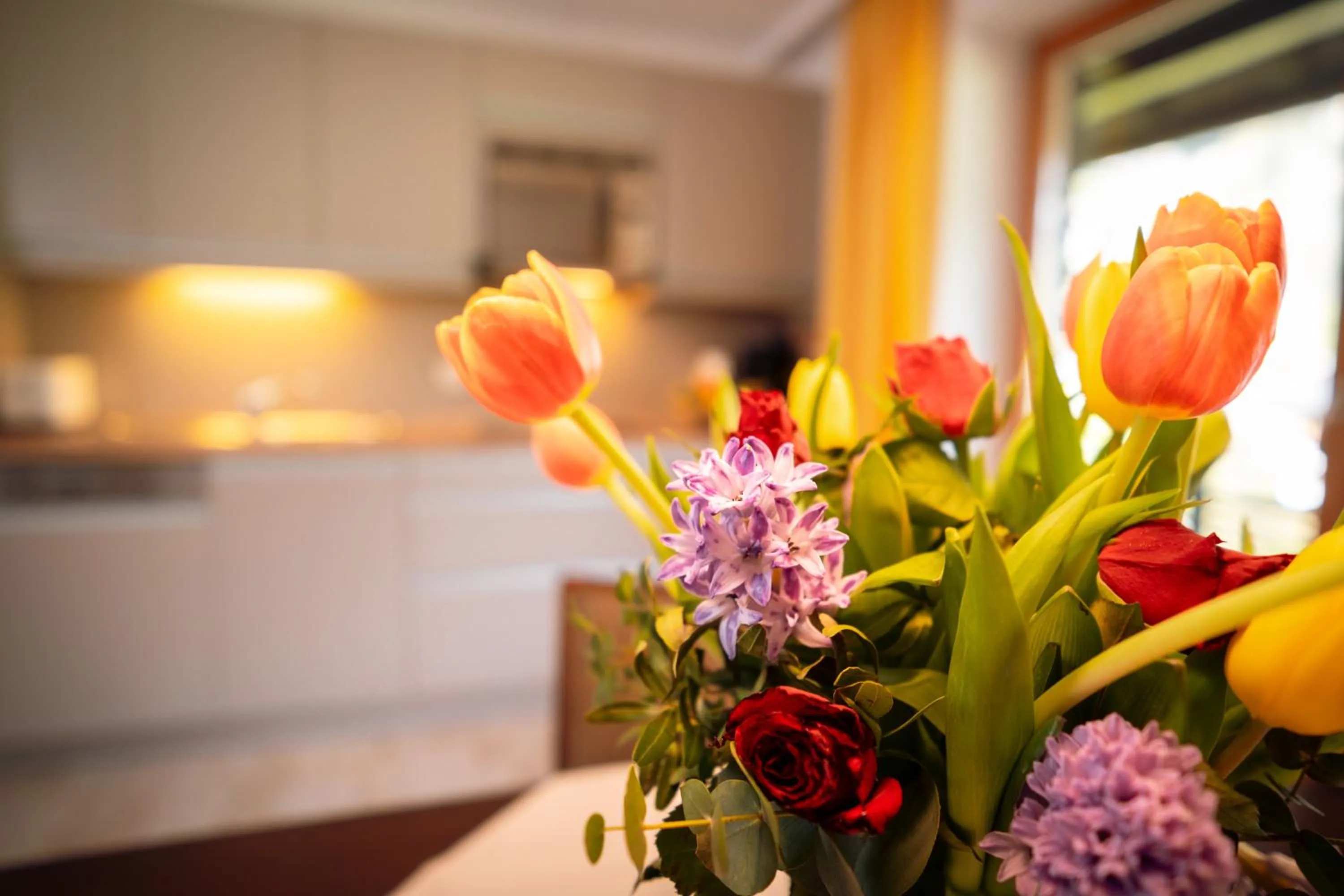 kitchen in Apart-Garni Innerwiesn