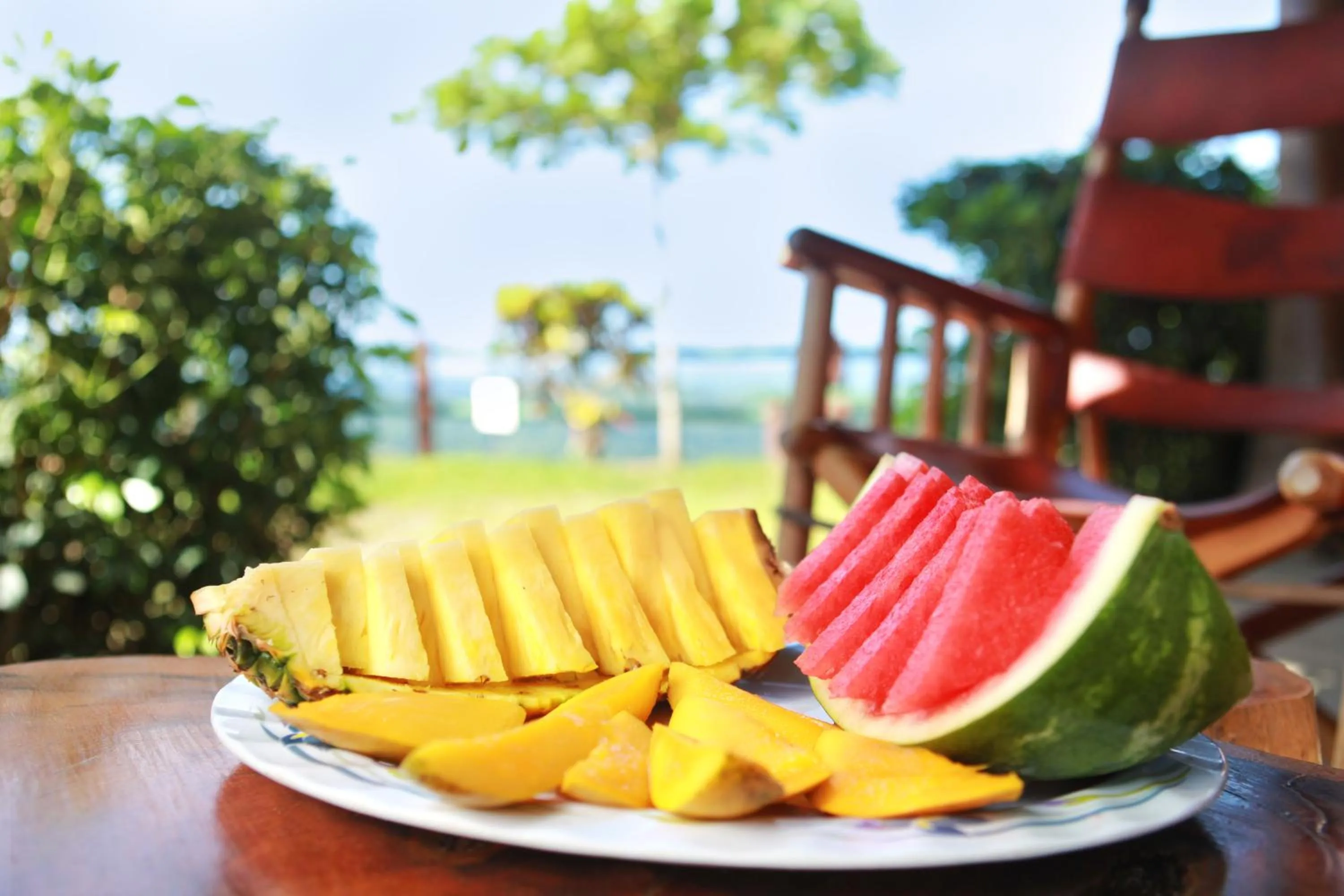 Breakfast in Santa Juana Lodge & Nature Reserve