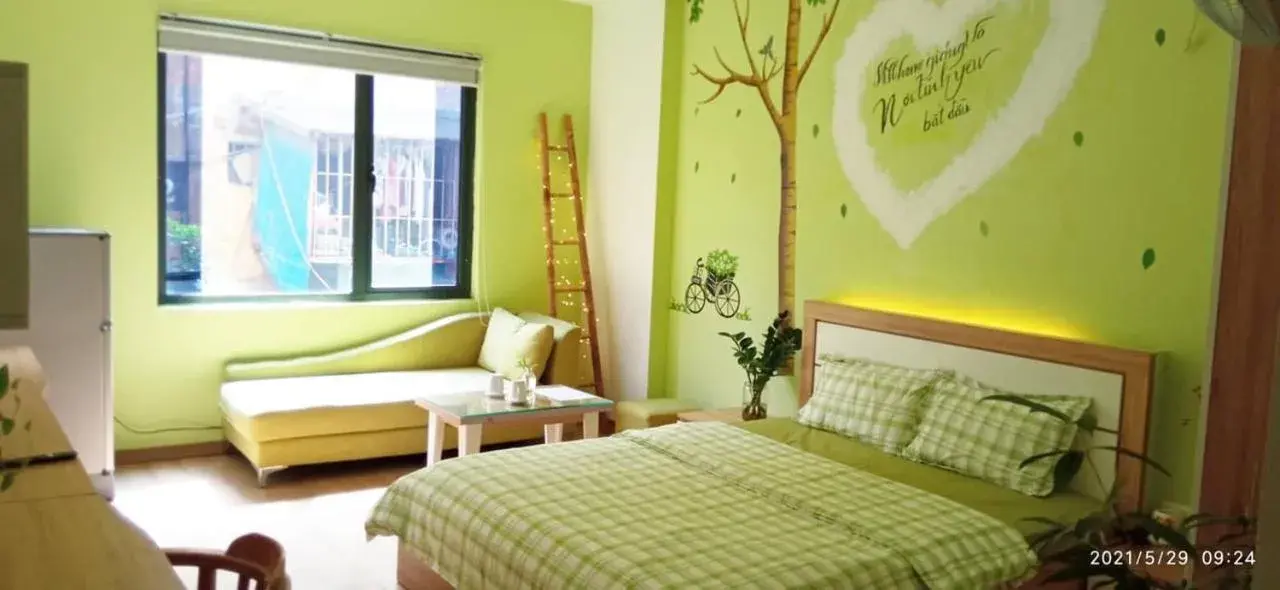 View (from property/room), Bed in NYT Home Giang Vo View (from property/room), Bed in NYT Home Giang Vo