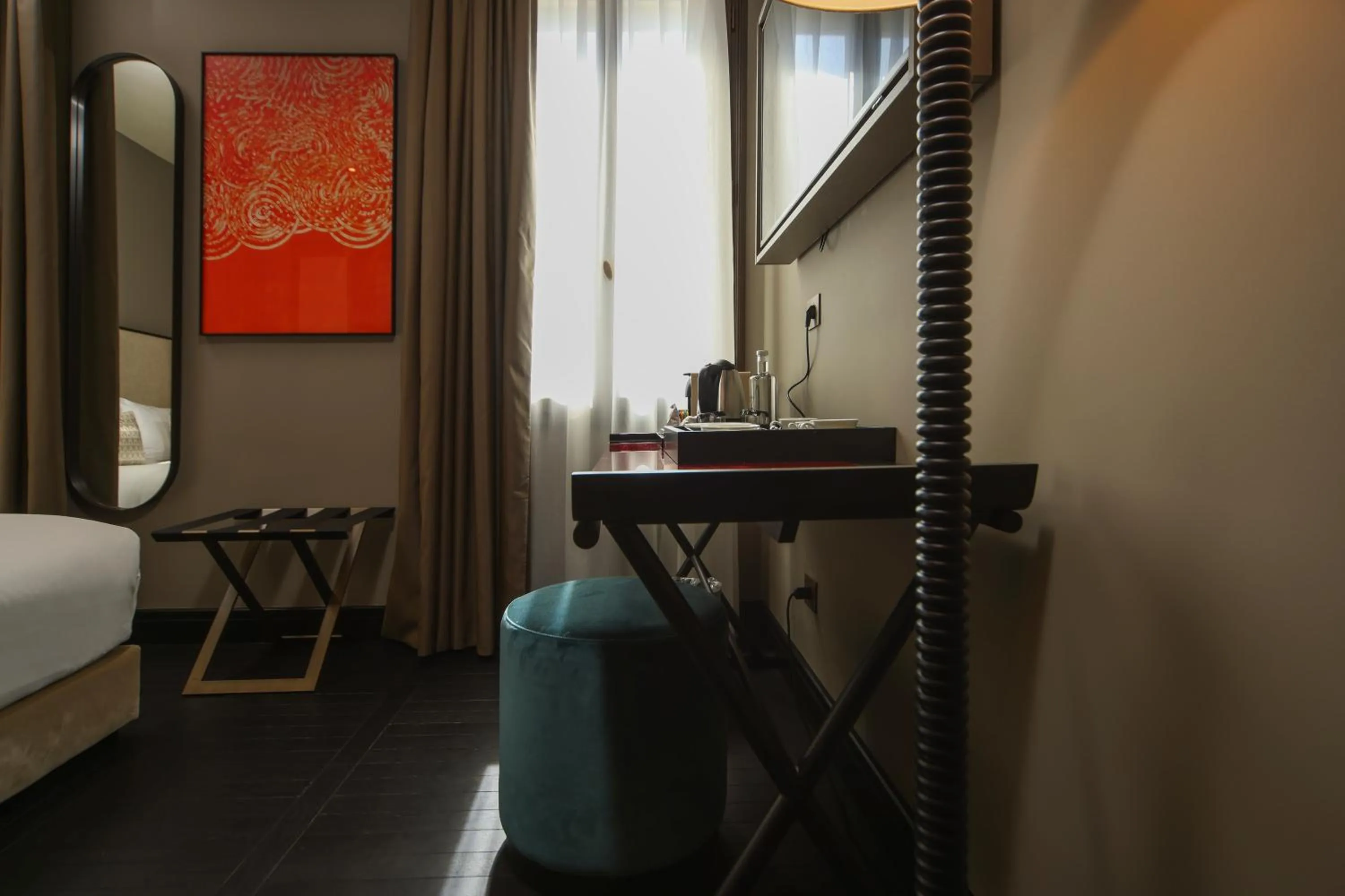 Decorative detail, Bed in U-Visionary Venezia Hotel