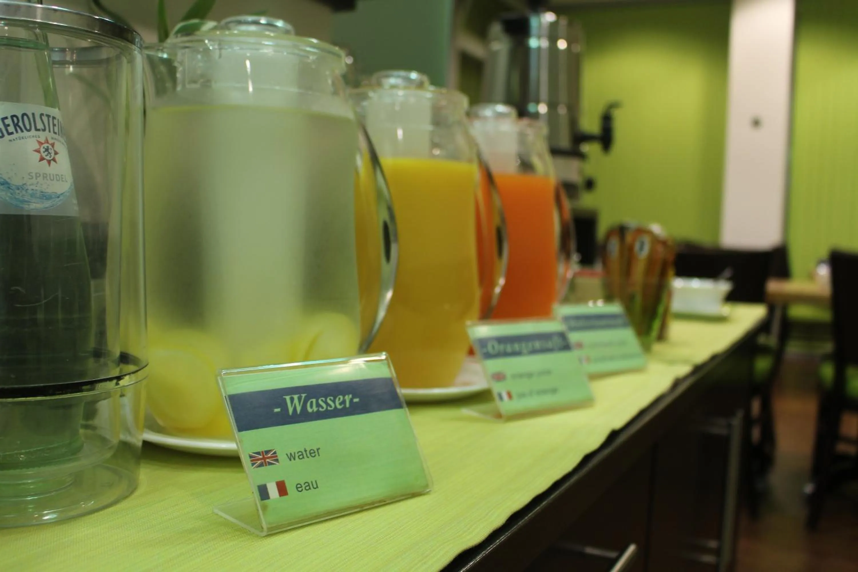 Food and drinks in ante porta DAS STADTHOTEL