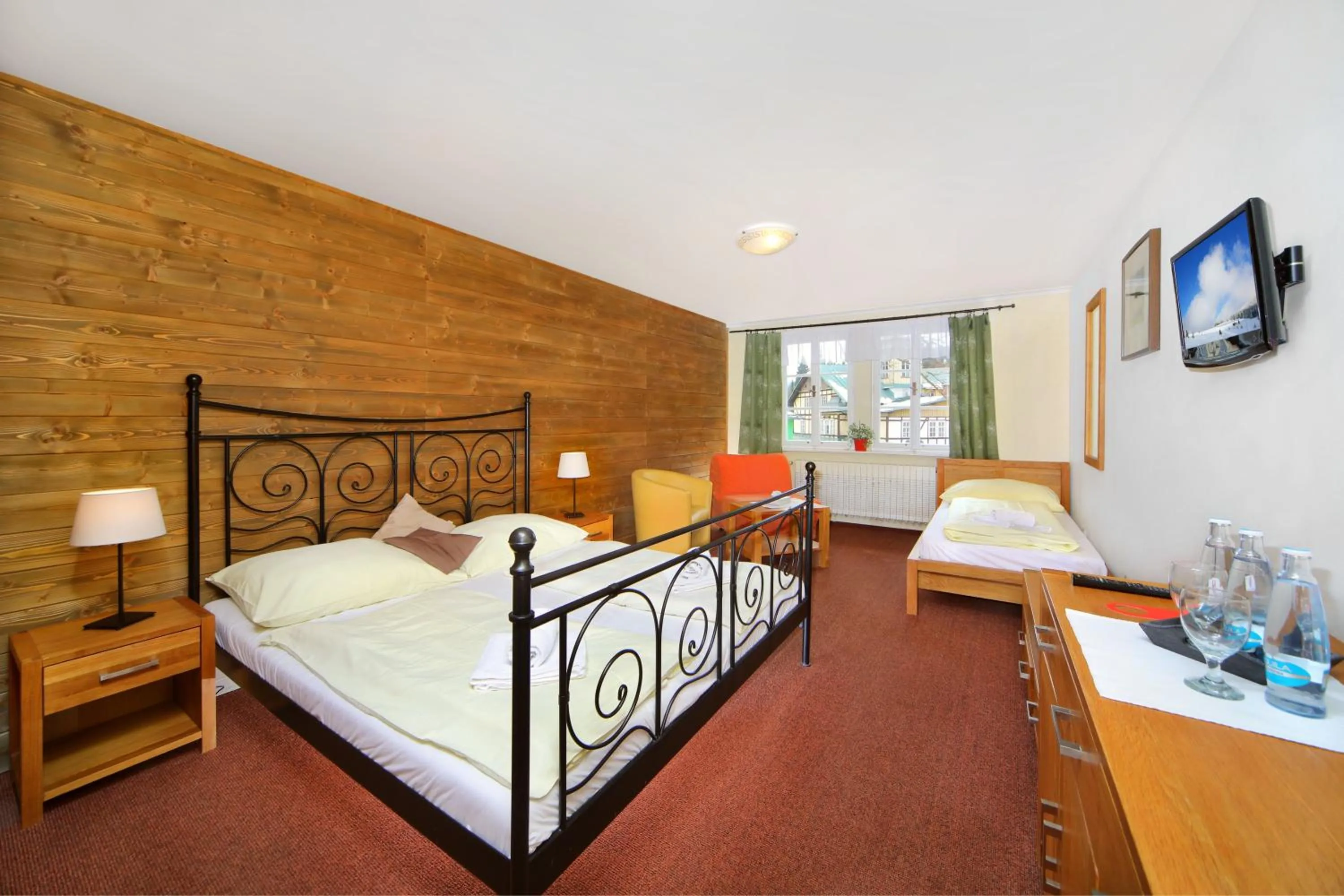 Bedroom, Bed in Hotel Erika