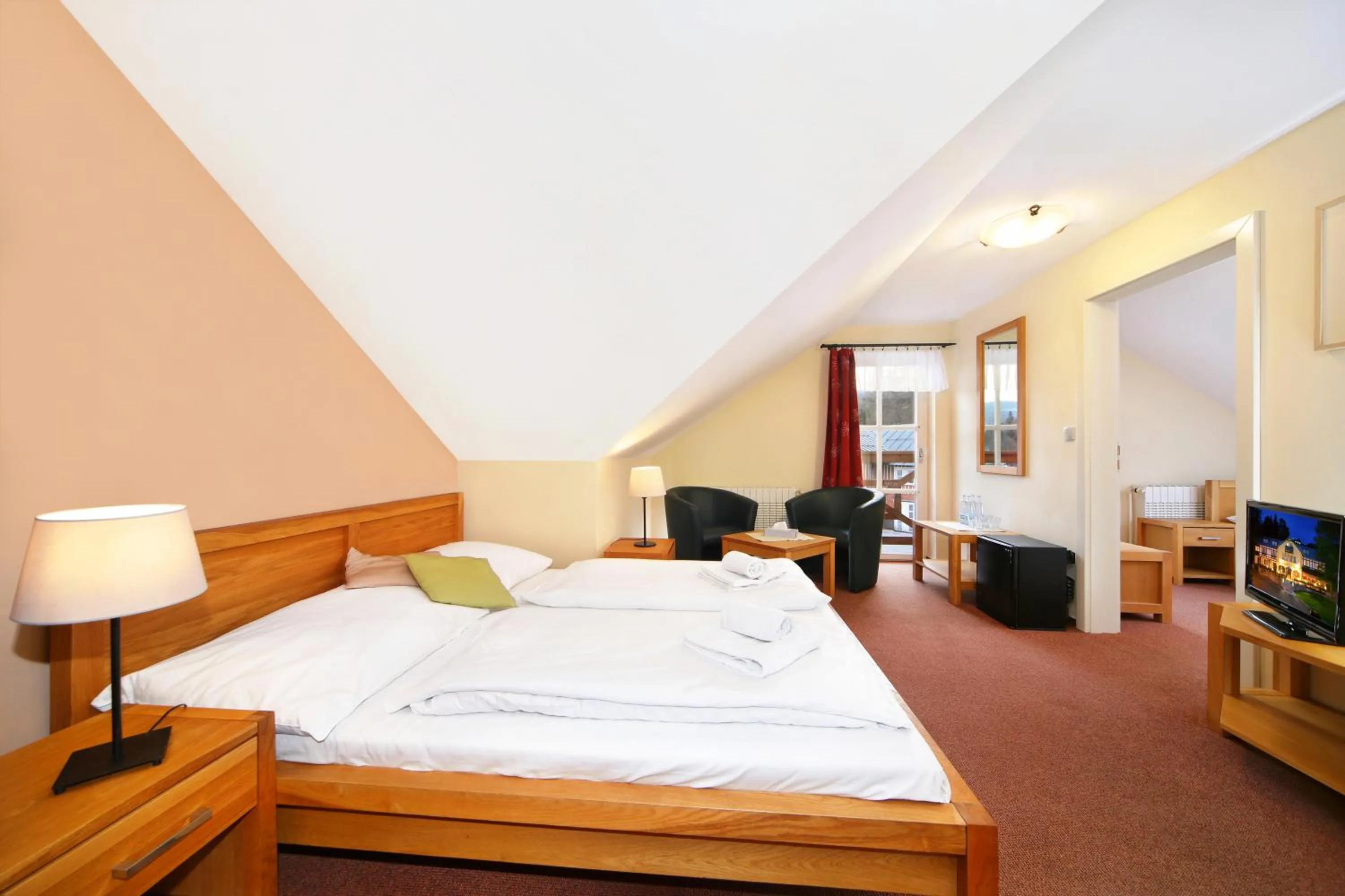 Bedroom, Bed in Hotel Erika