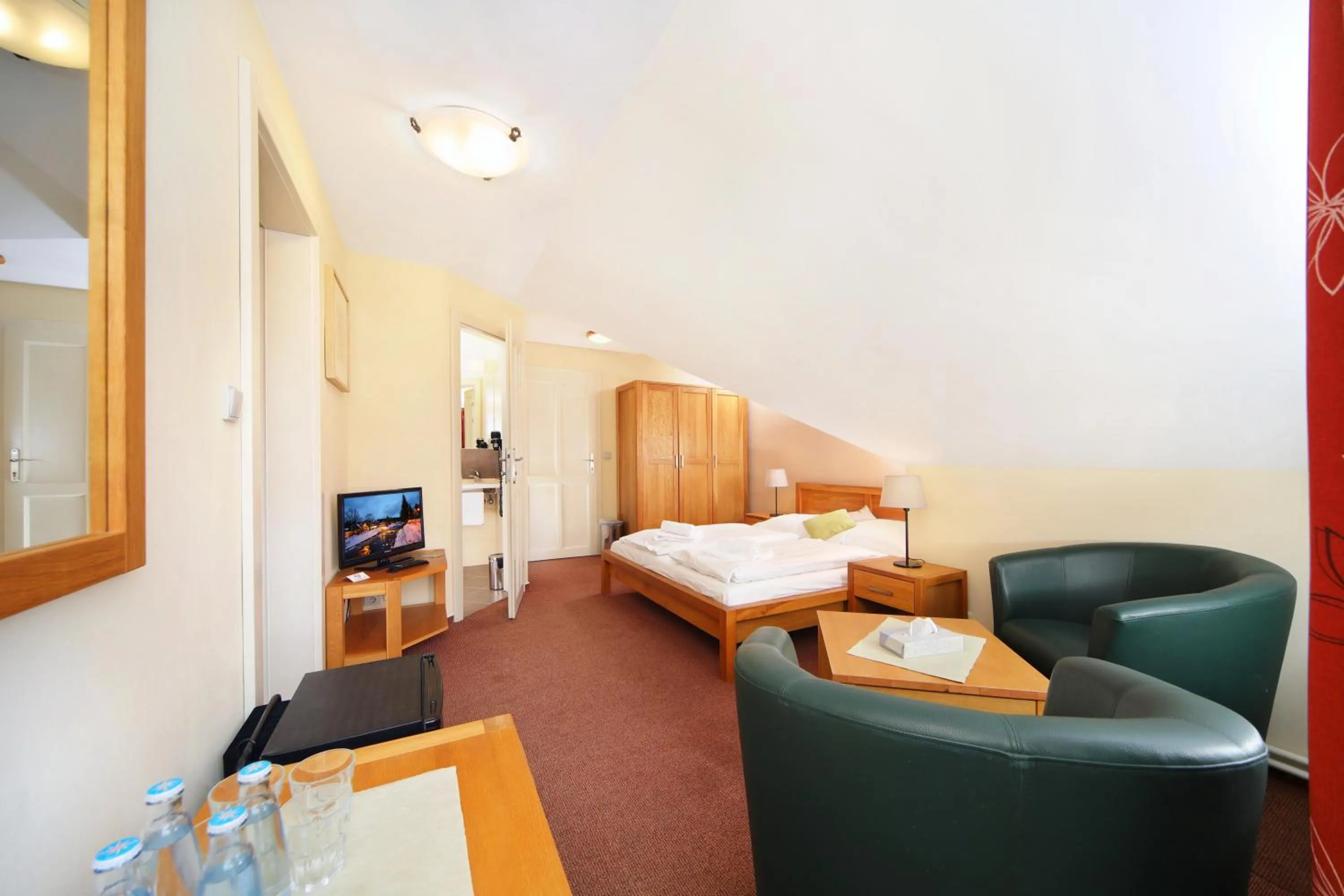 Bedroom, Bed in Hotel Erika