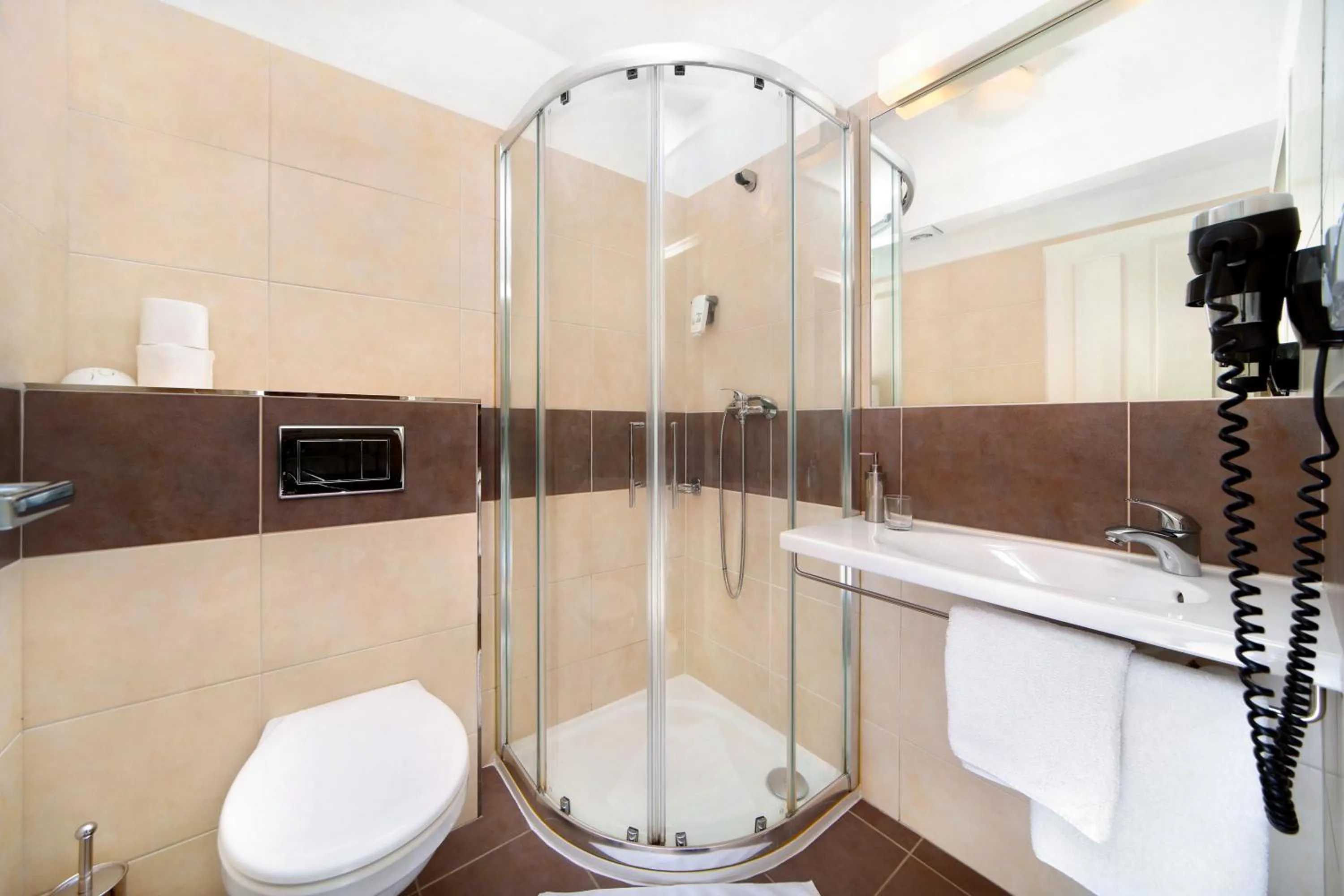 Bathroom in Hotel Erika