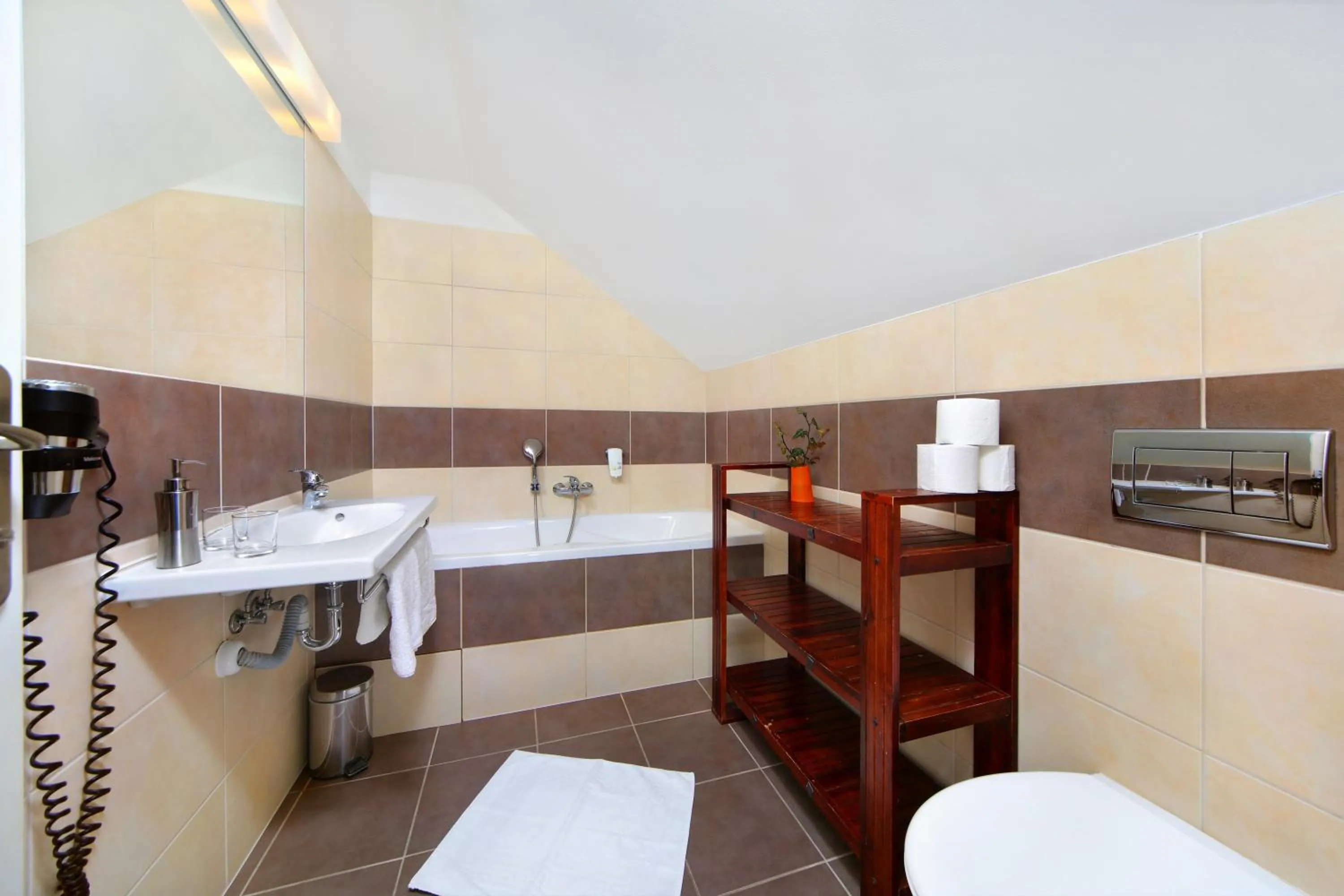 Bathroom in Hotel Erika