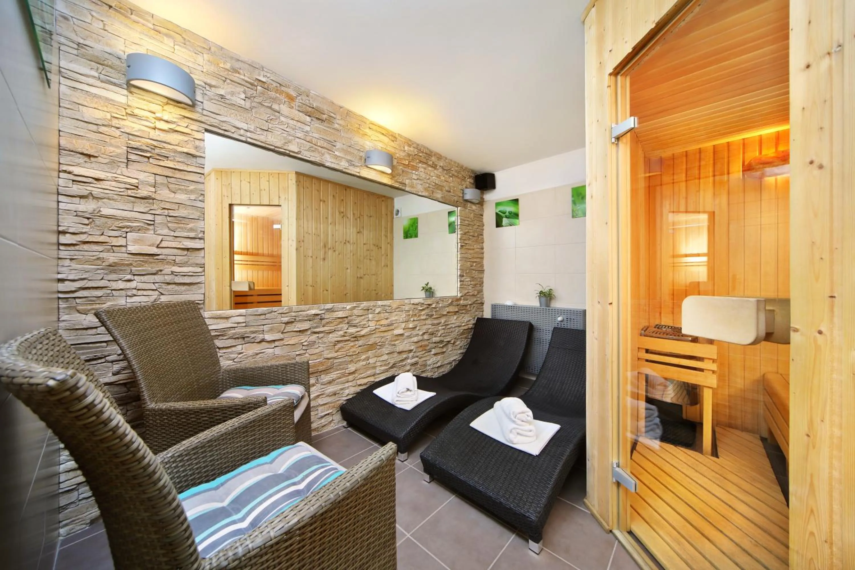 Sauna in Hotel Erika