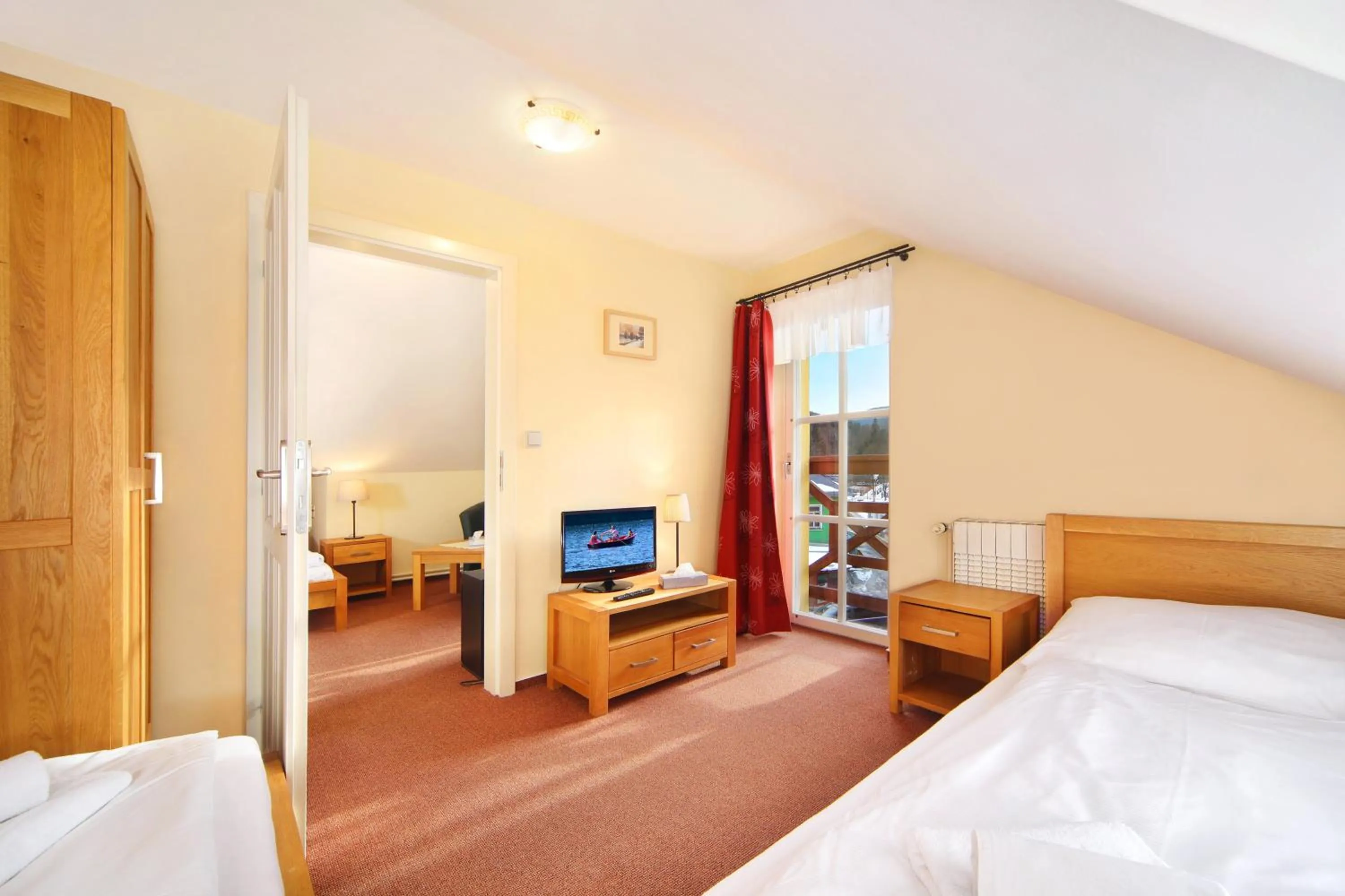 Bedroom, Bed in Hotel Erika