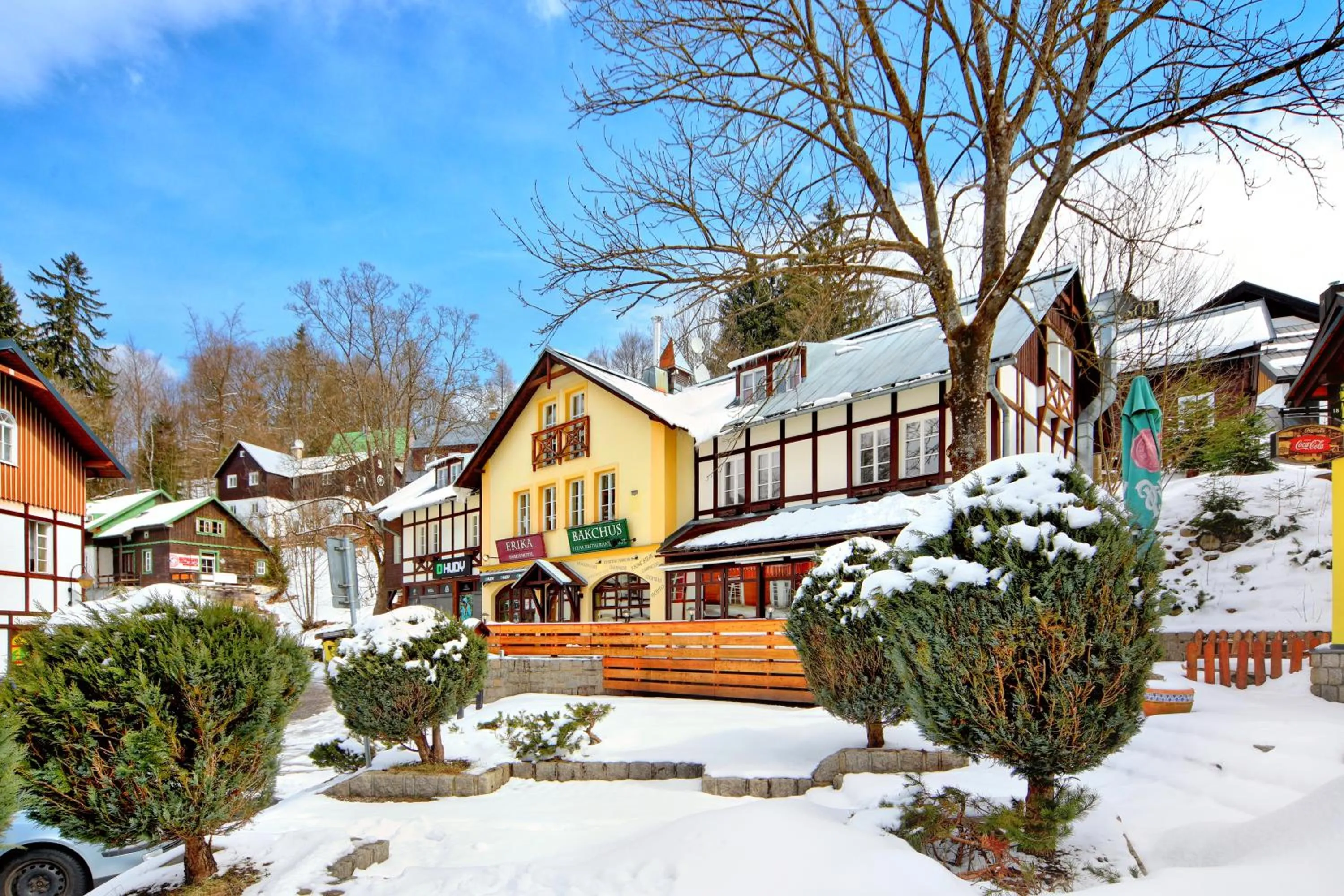 Property building in Hotel Erika