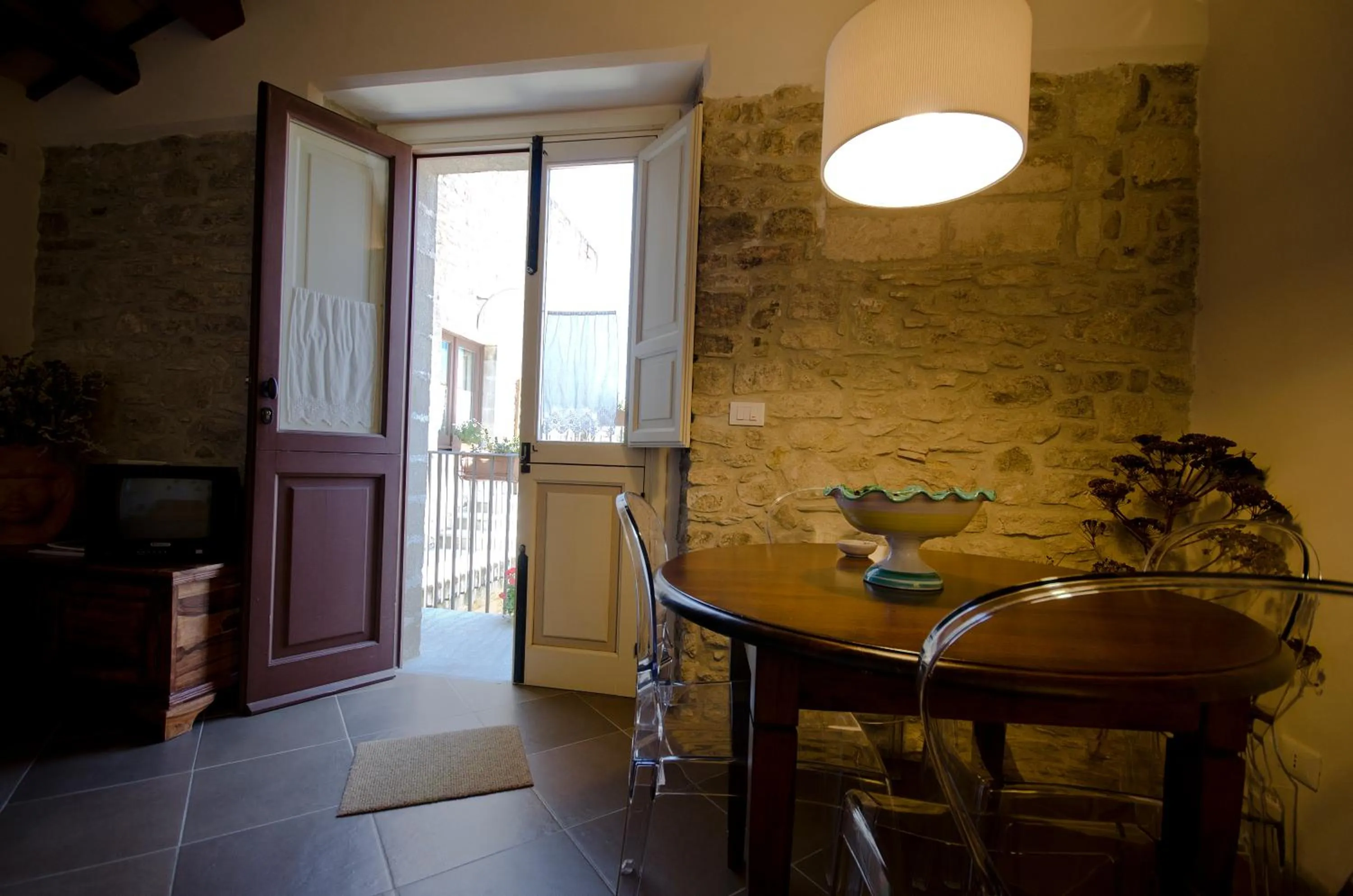 Dining area in Residence Erice Pietre Antiche