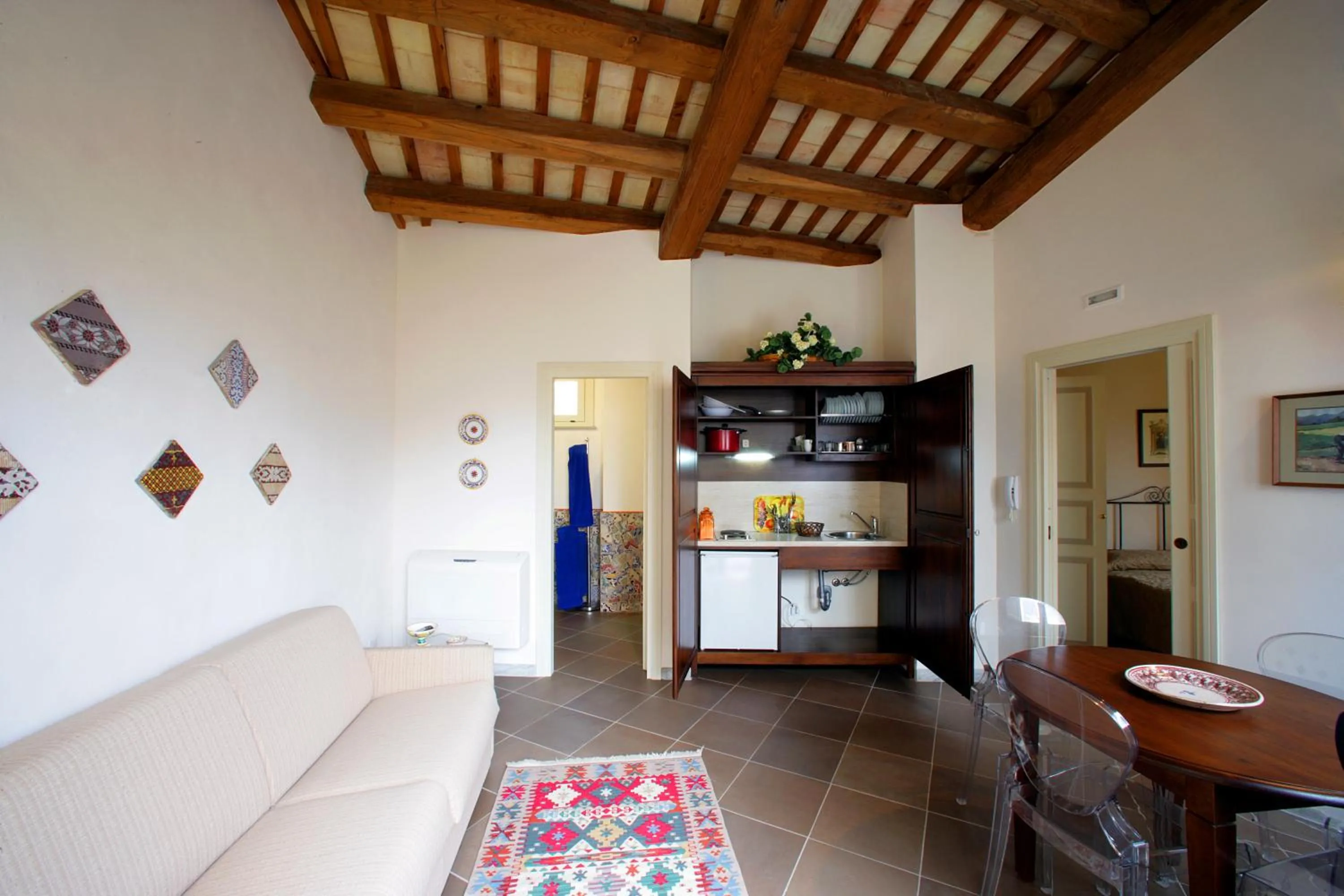 Kitchen or kitchenette in Residence Erice Pietre Antiche