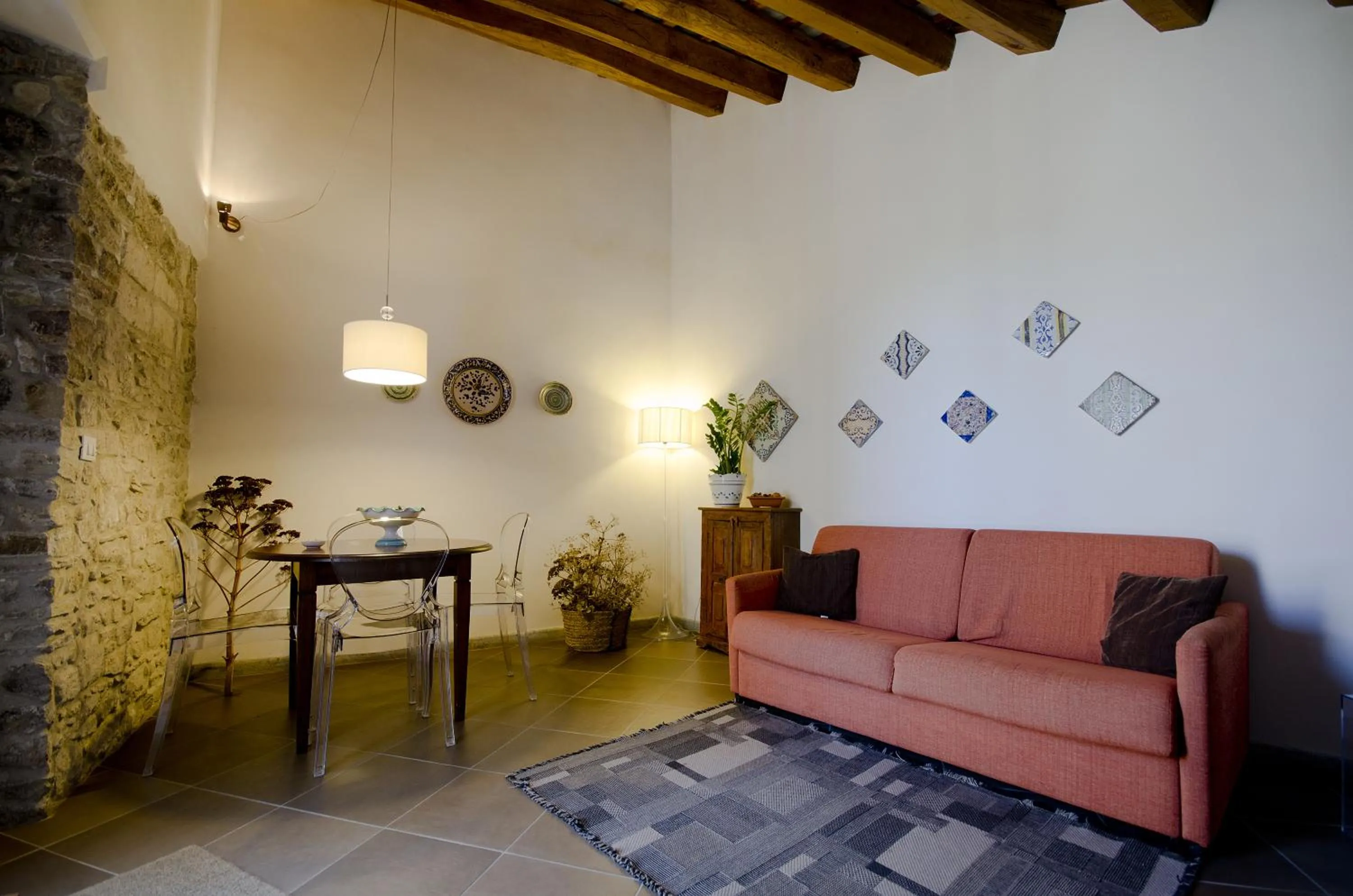 Dining area in Residence Erice Pietre Antiche