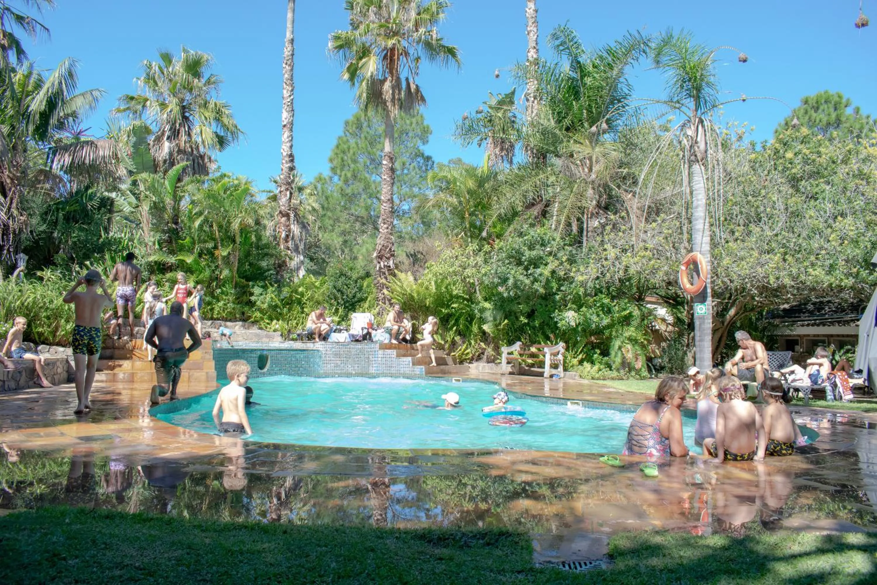 Swimming pool in Areena Riverside Resort