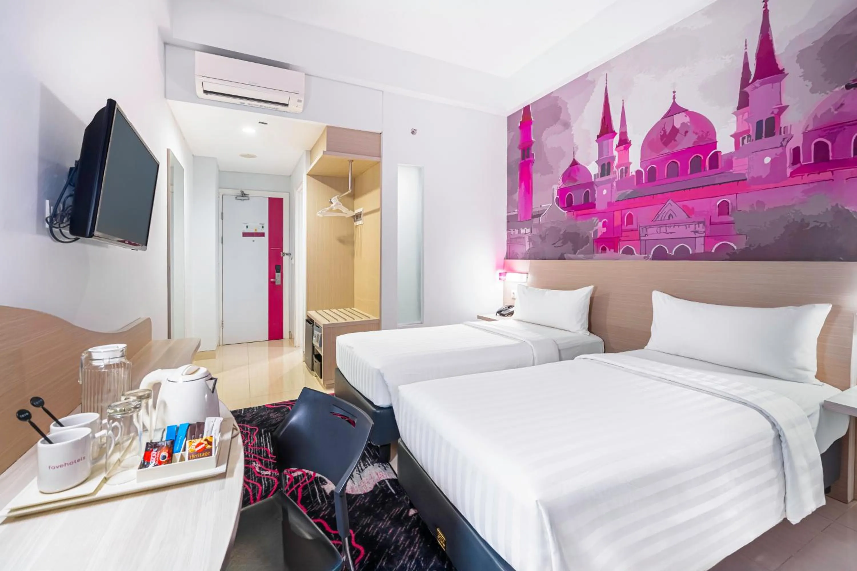 Bed in favehotel Tuban