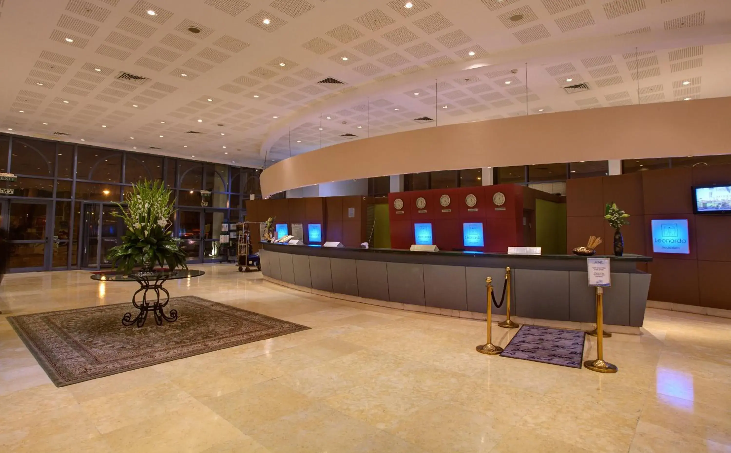 Lobby or reception in Leonardo Hotel Jerusalem Lobby or reception in Leonardo Hotel Jerusalem