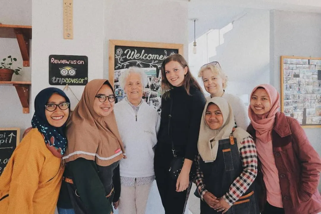 People in Tani Jiwo Hostel