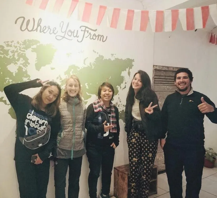 People in Tani Jiwo Hostel