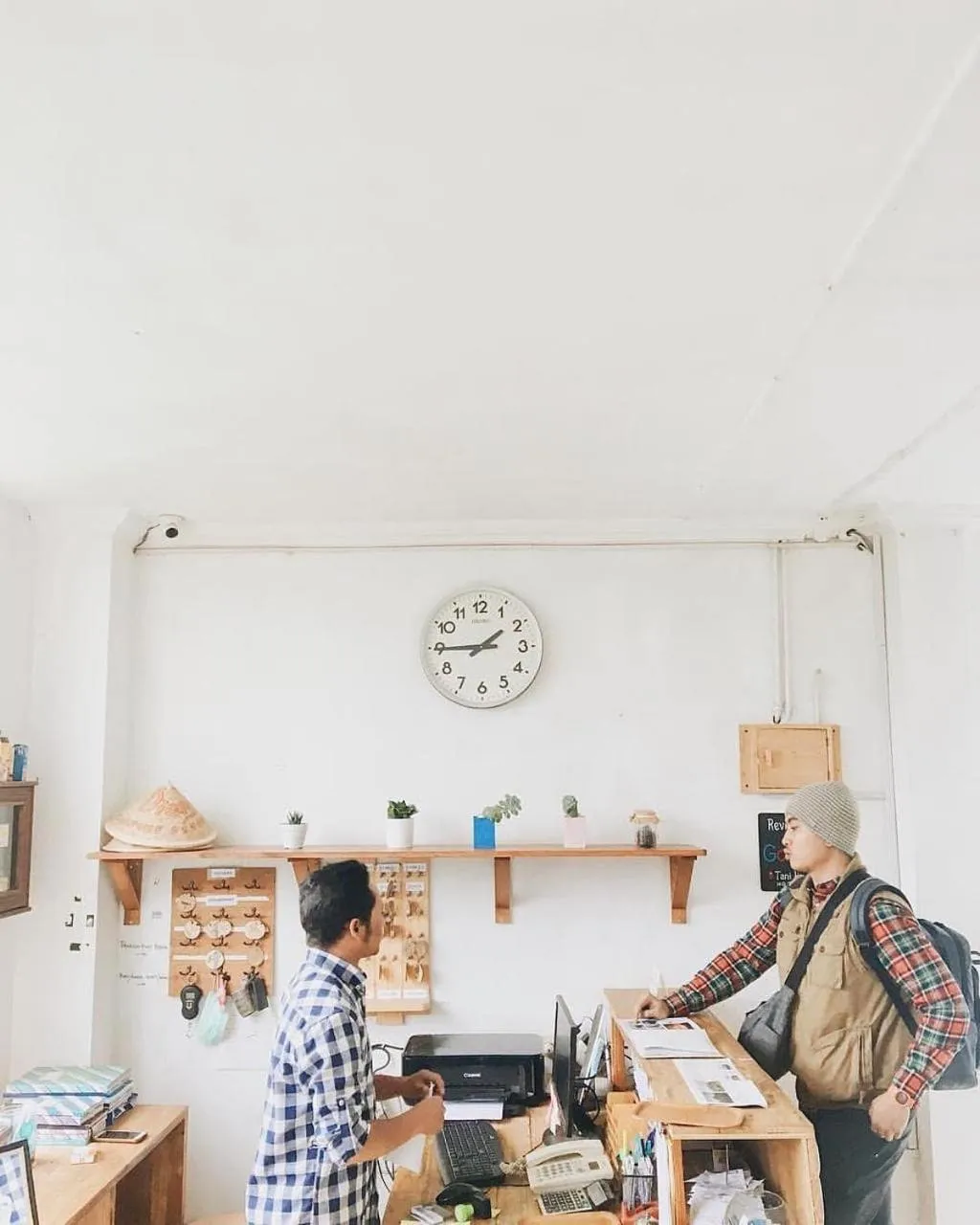 Staff in Tani Jiwo Hostel