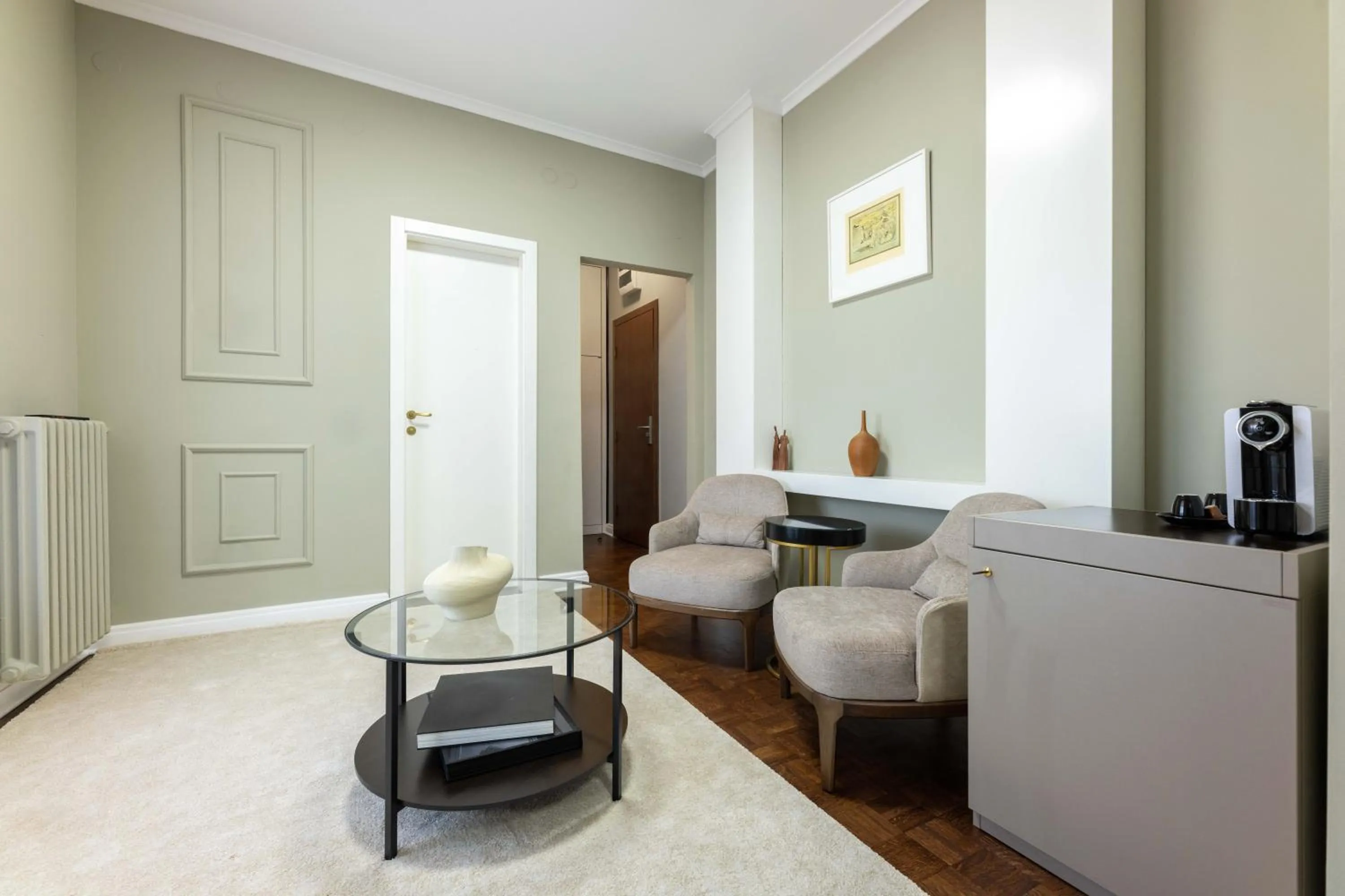 Seating area in Hotel Majestic