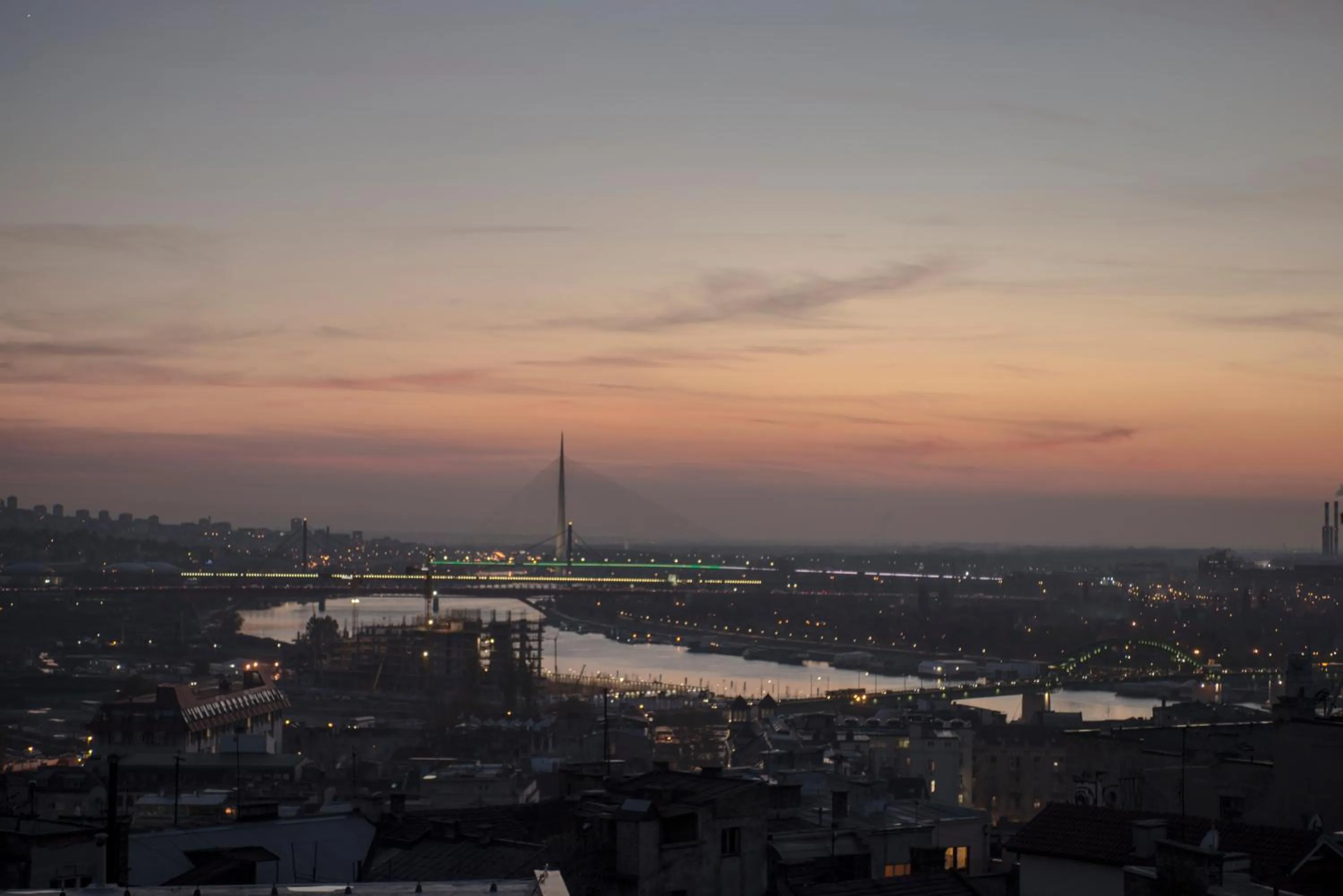 City view in Hotel Majestic