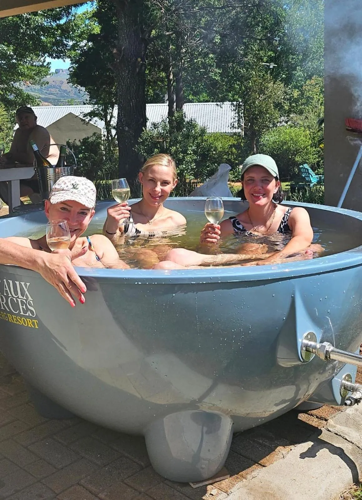 People in Mont Aux Sources Drakensberg Resort