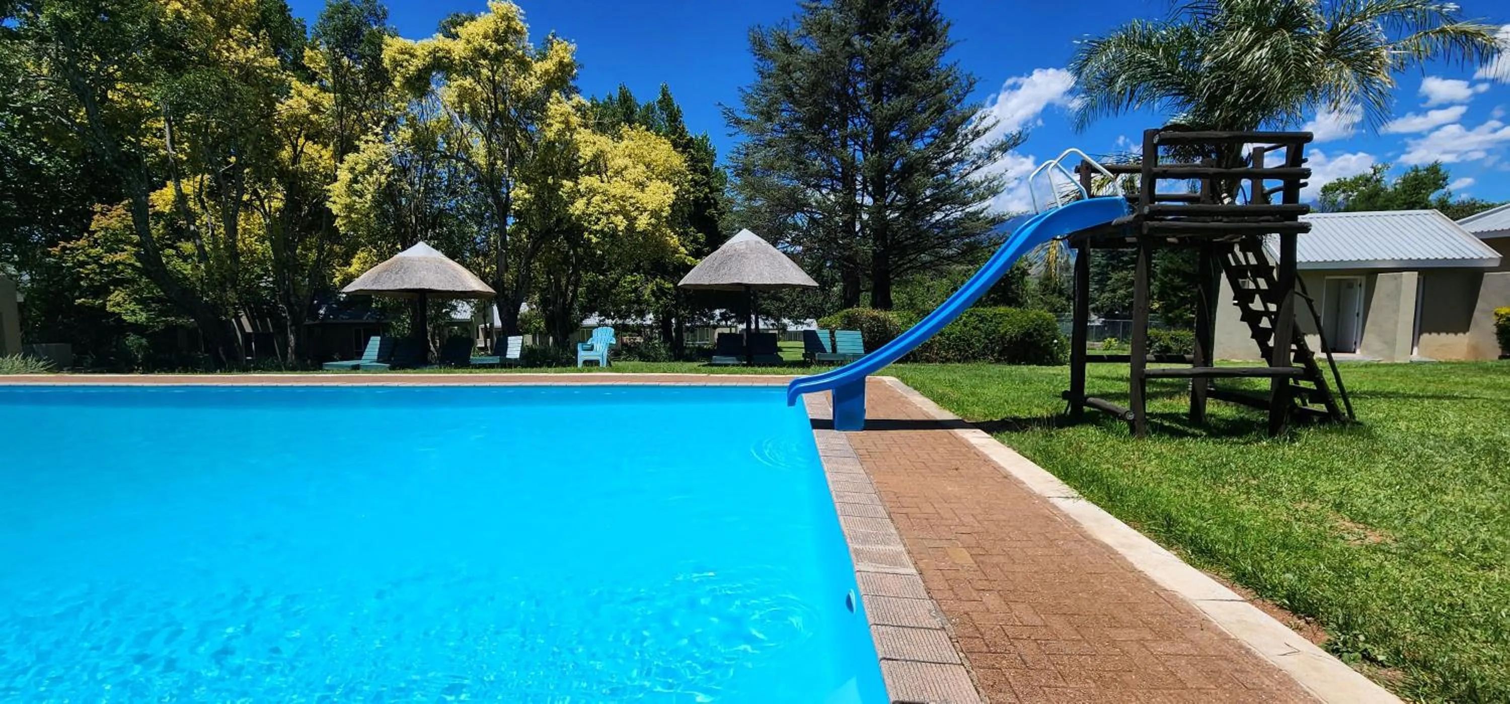 Swimming pool in Mont Aux Sources Drakensberg Resort