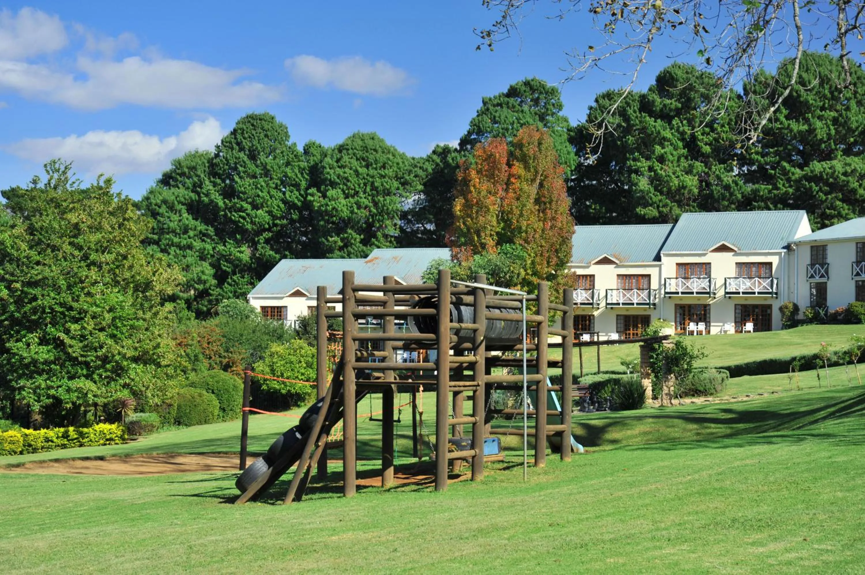 Children play ground in Mont Aux Sources Drakensberg Resort