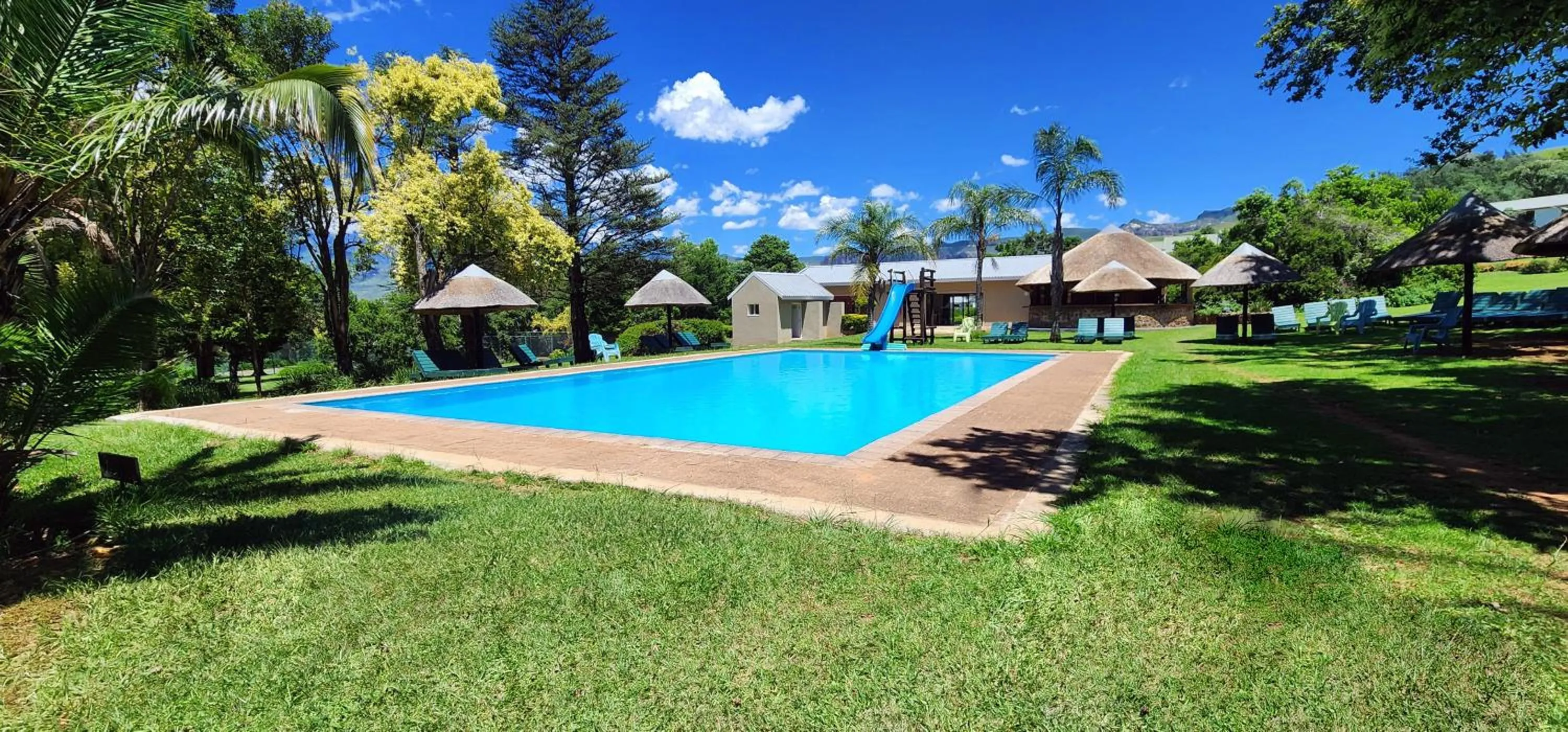 Swimming pool in Mont Aux Sources Drakensberg Resort