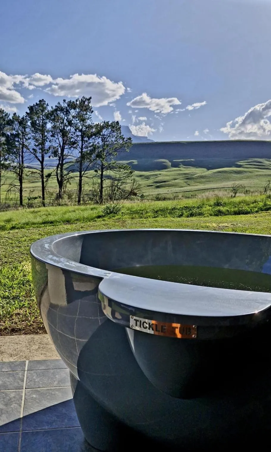 Hot Tub in Mont Aux Sources Drakensberg Resort