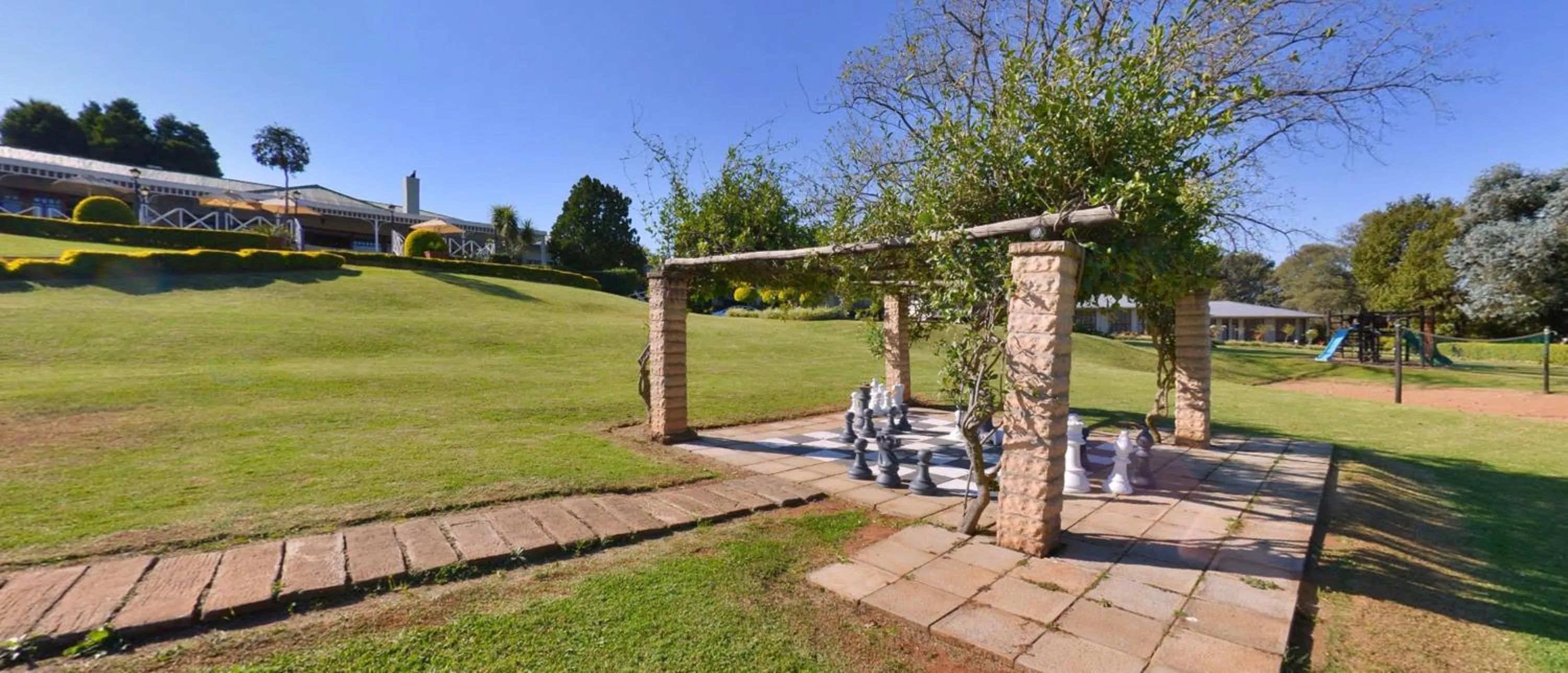 Garden in Mont Aux Sources Drakensberg Resort