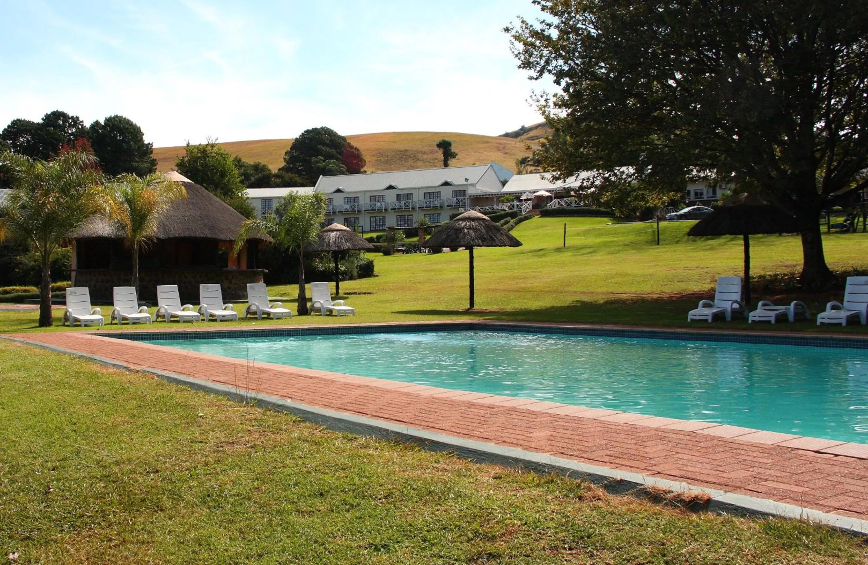 Swimming pool in Mont Aux Sources Drakensberg Resort