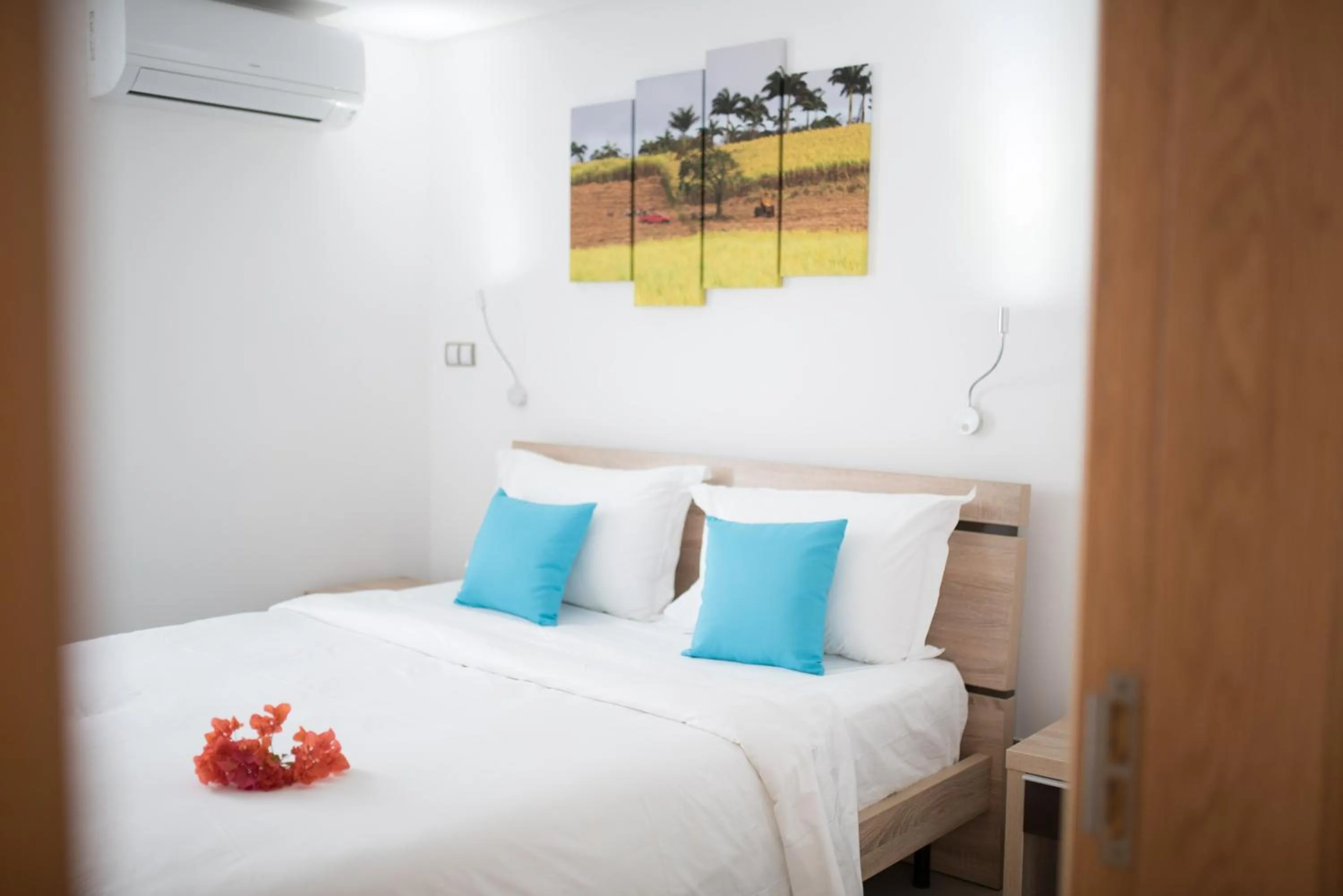 Bedroom, Bed in Toparadis Guest House