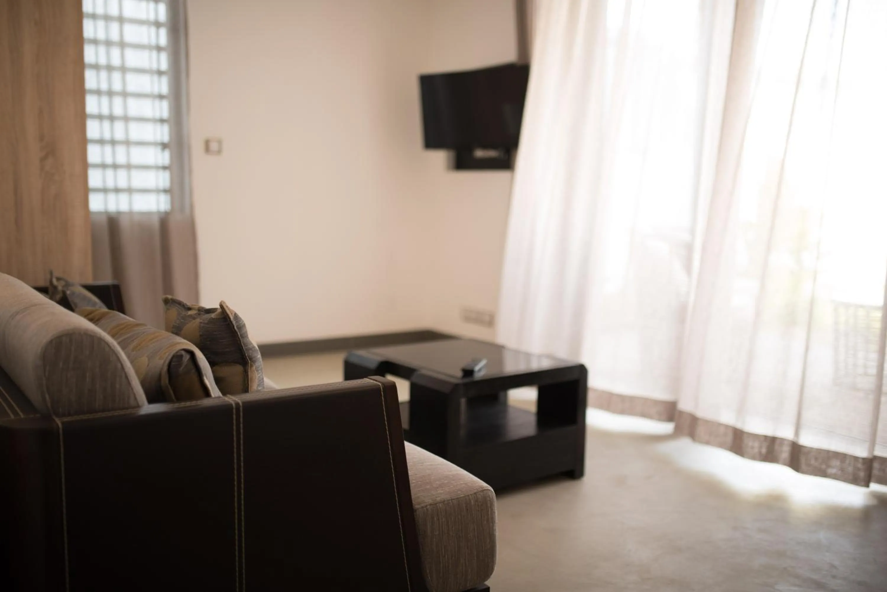 Living room in Toparadis Guest House