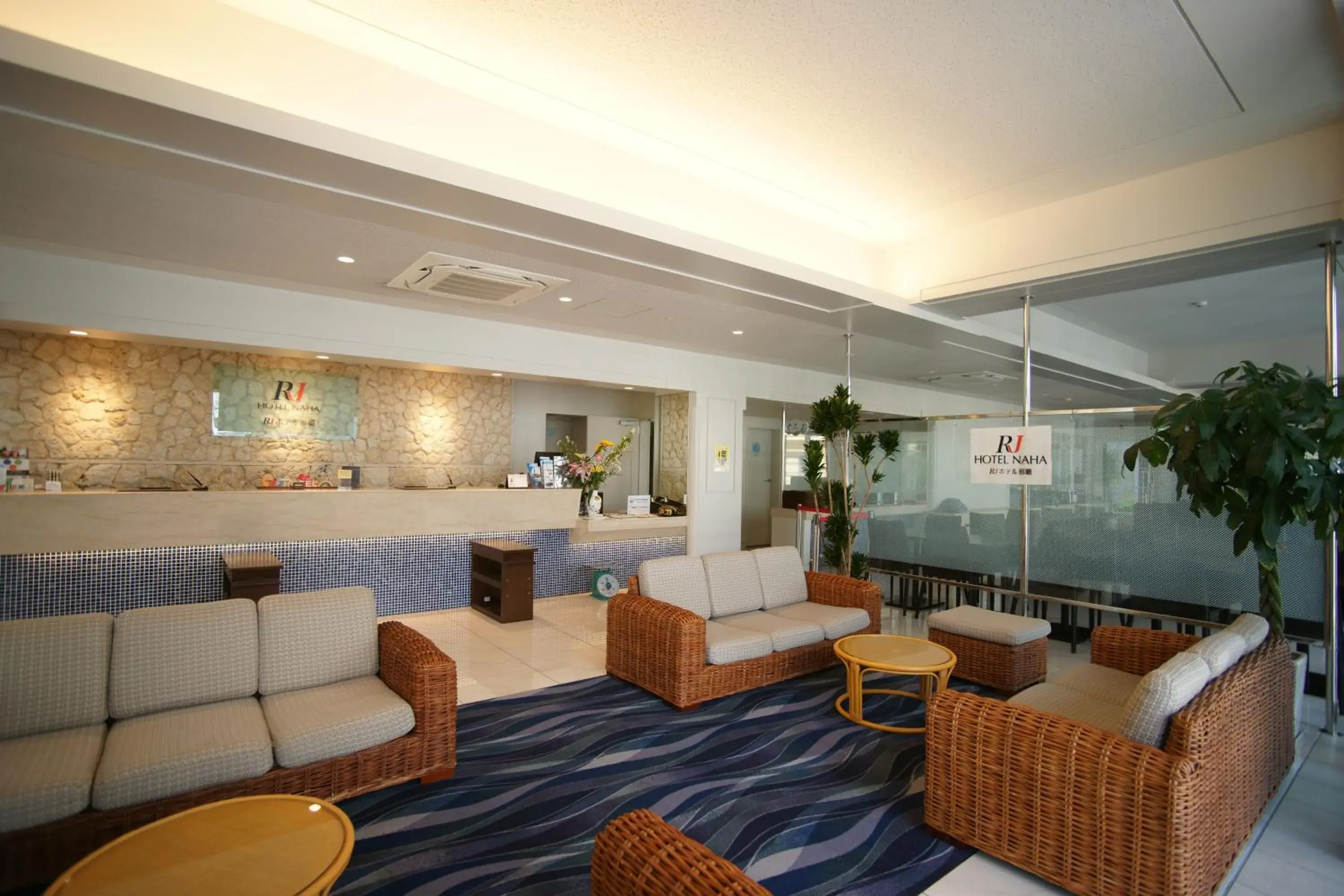 Lobby or reception in RJ Hotel Naha Lobby or reception in RJ Hotel Naha