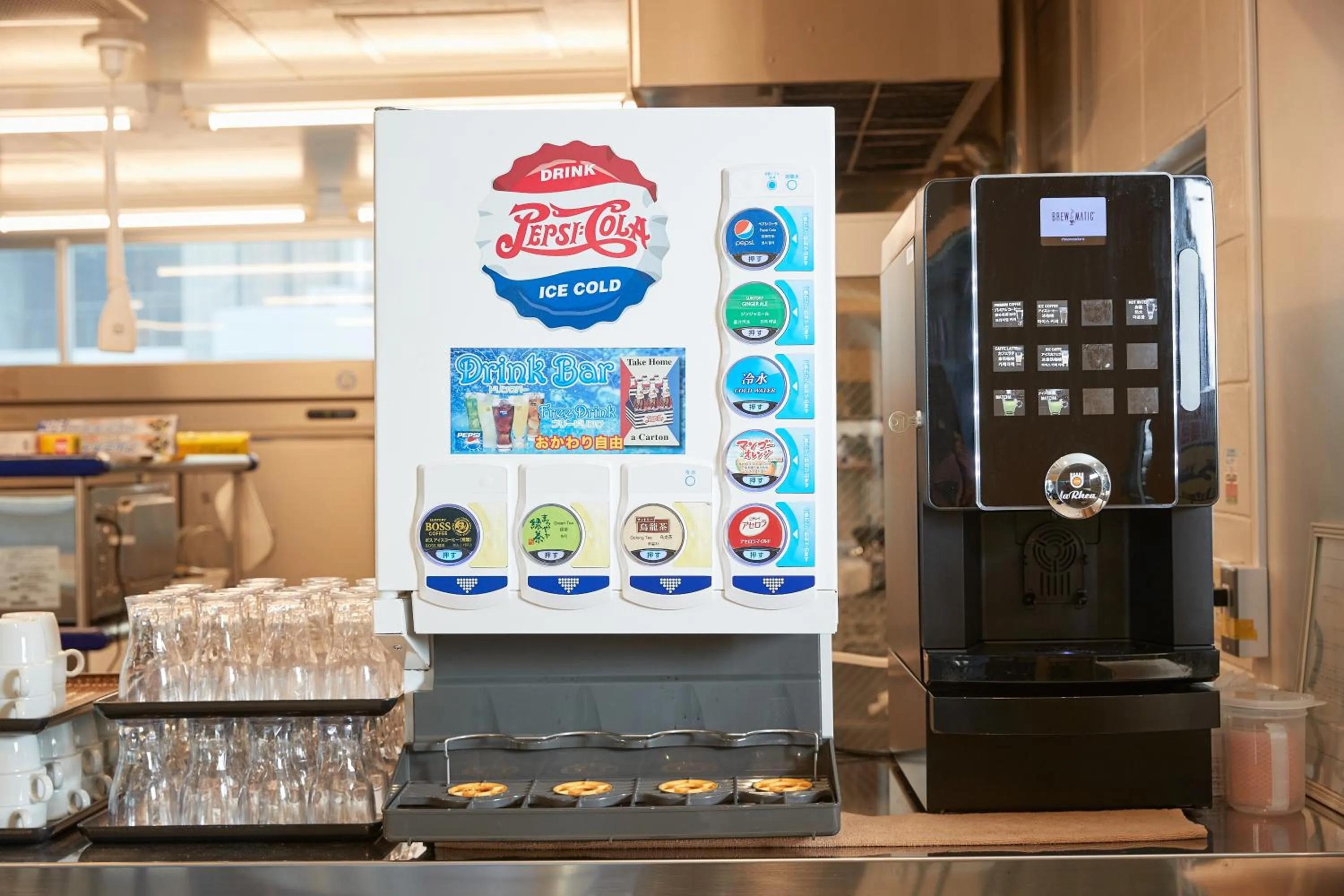 Buffet breakfast in RJ Hotel Naha