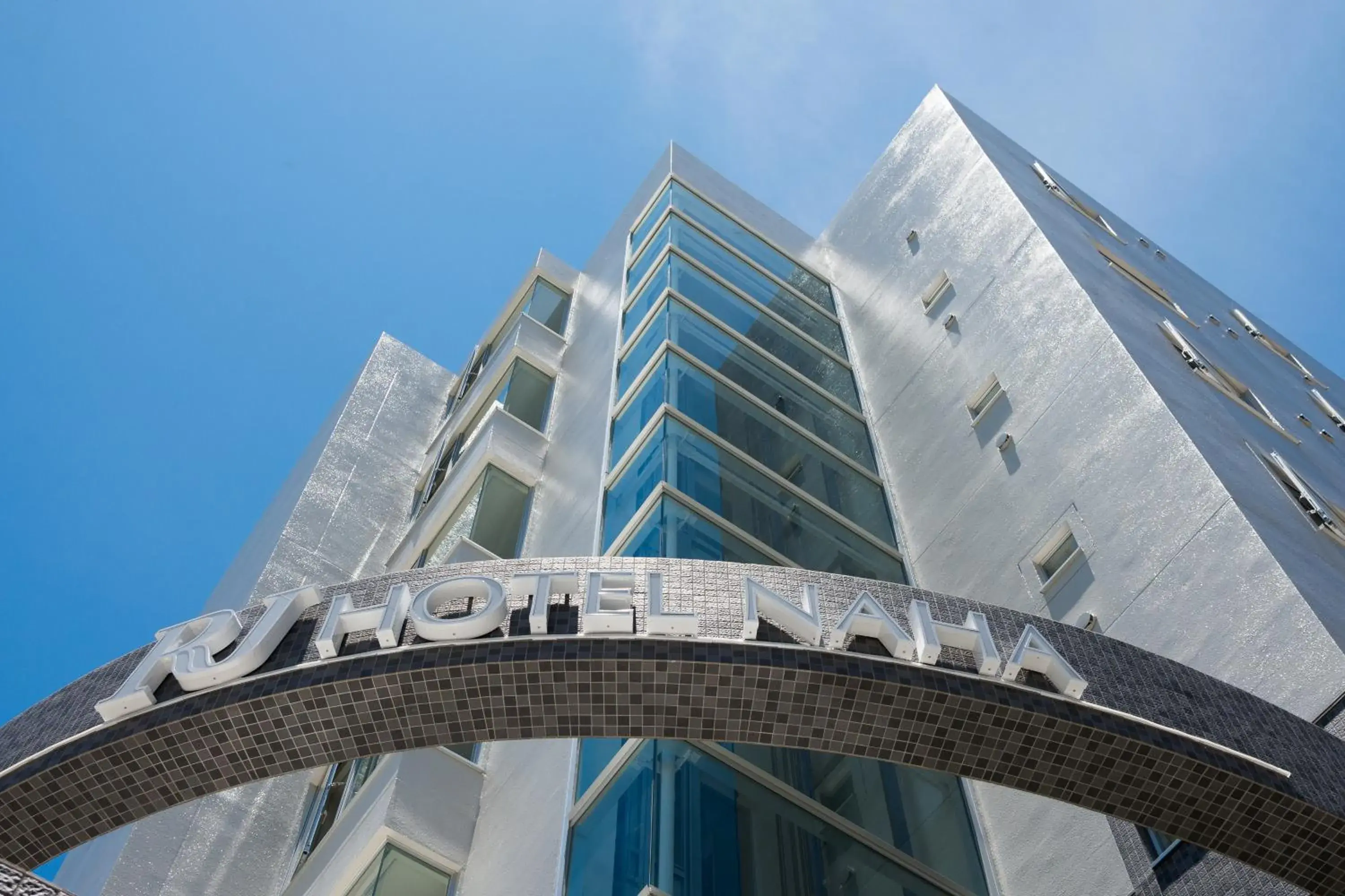 Property building in RJ Hotel Naha Property building in RJ Hotel Naha