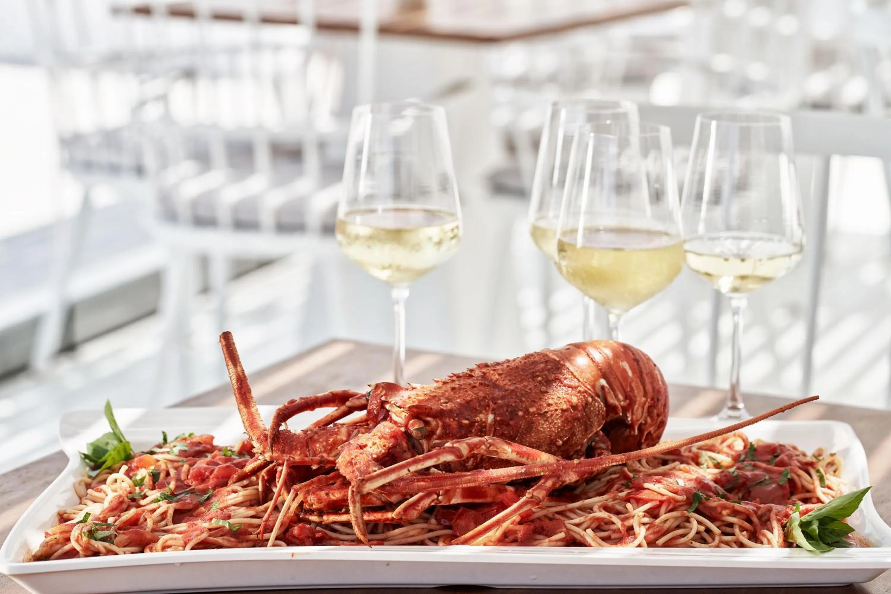 Food and drinks in 18 Grapes Hotel